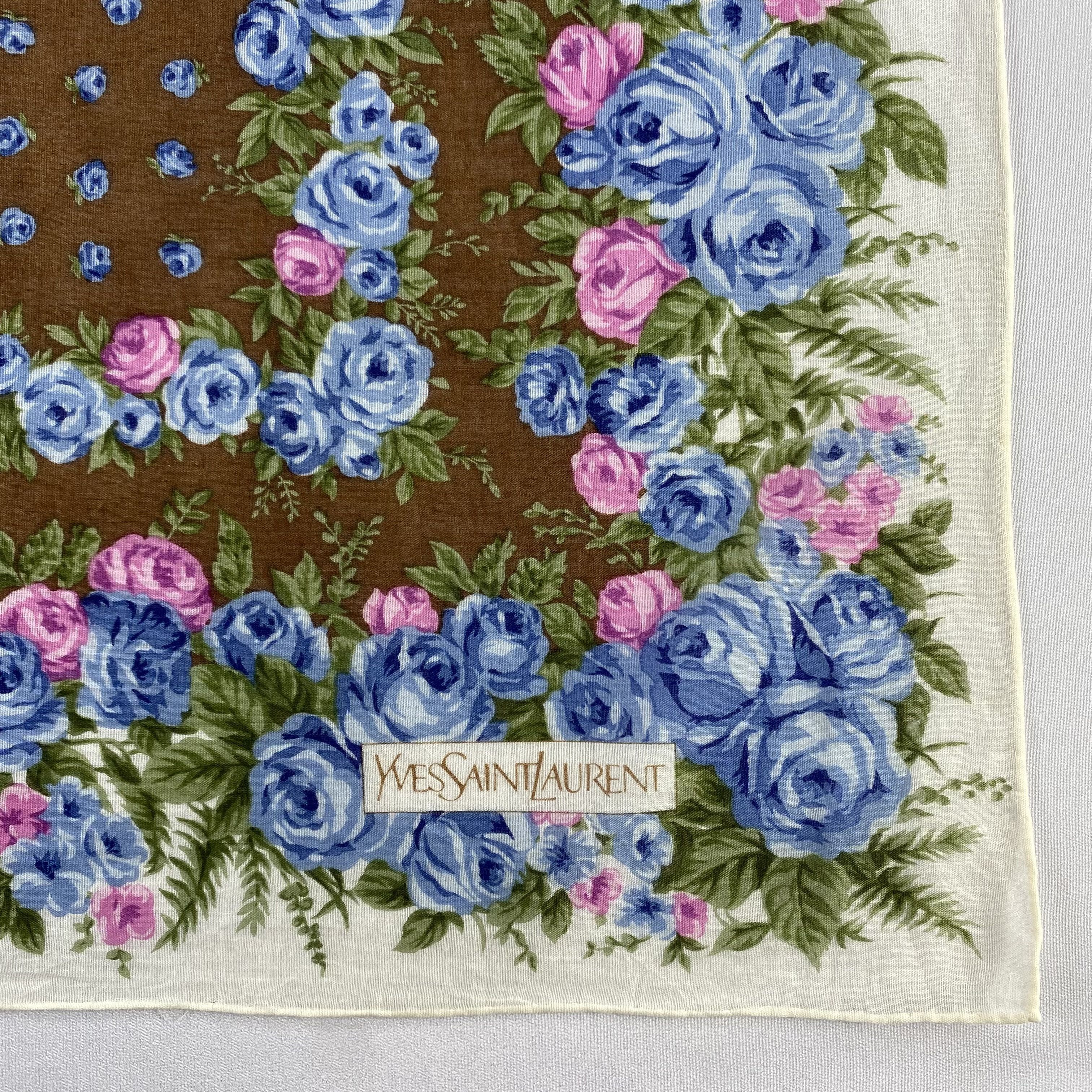 Vintage × Yves Saint Laurent Yves Saint Laurent Neckerchief / Handkerchief-P925 Size ONE SIZE - 3 Thumbnail