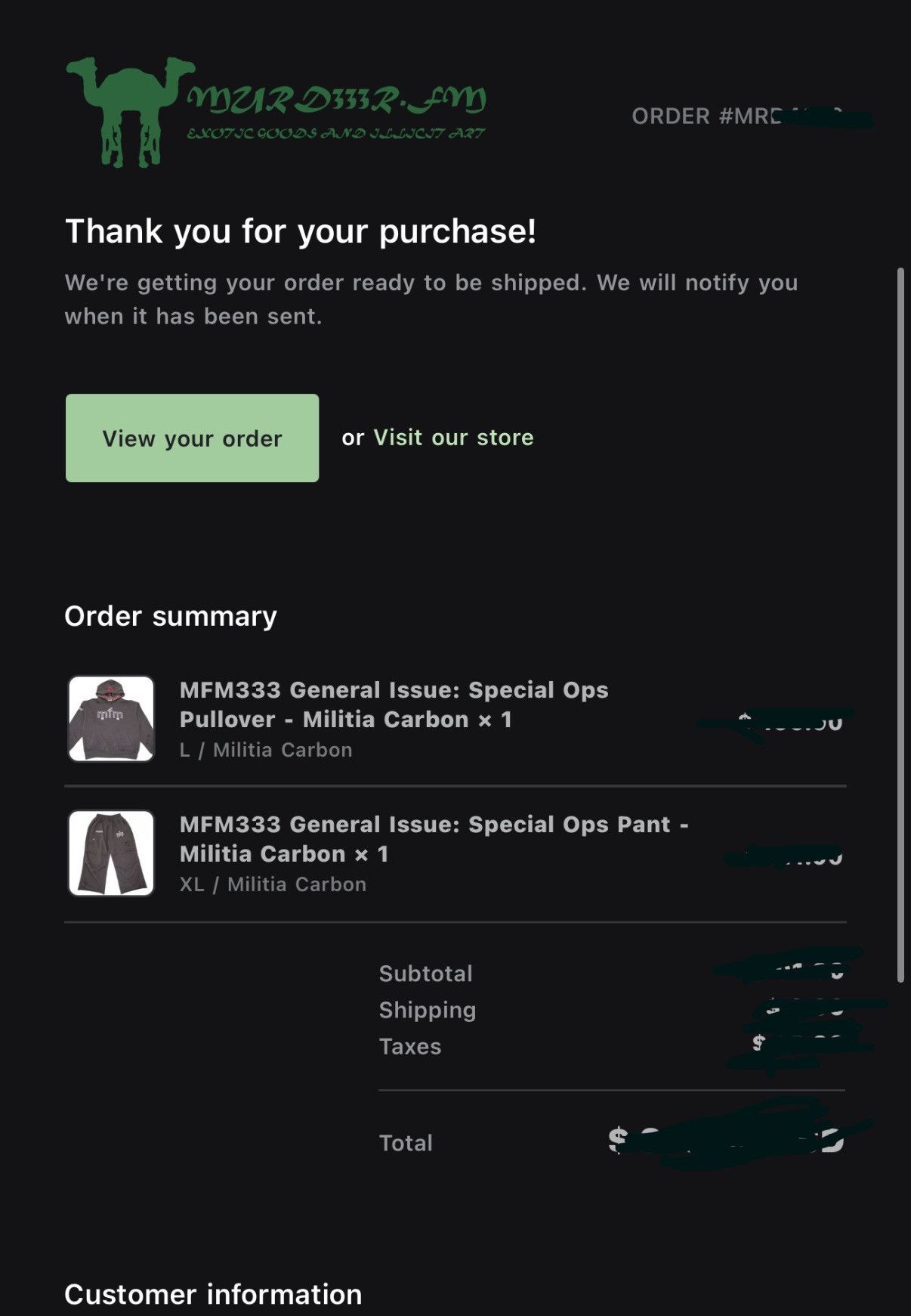 murd333r.fm MFM 333 GENERAL ISSUE - SPECIAL OPS SWEATPANTS Size US 34 / EU 50 - 9 Thumbnail