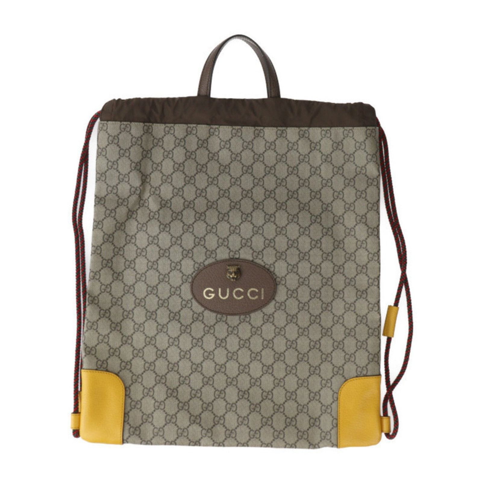 Gucci GG Supreme Backpack model BeigeEbony