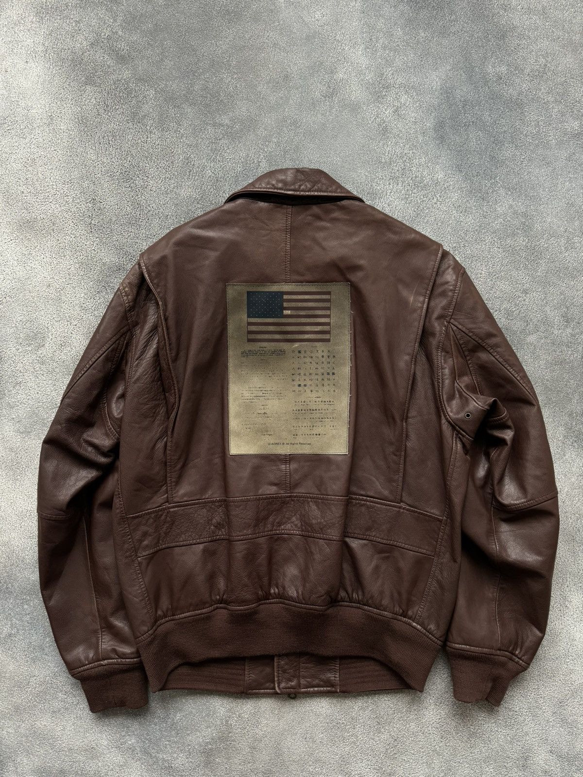 Avirex × Vintage Vintage Avirex G1 TOP GUN Leather Bomber Jacket Size US XL / EU 56 / 4 - 5 Thumbnail