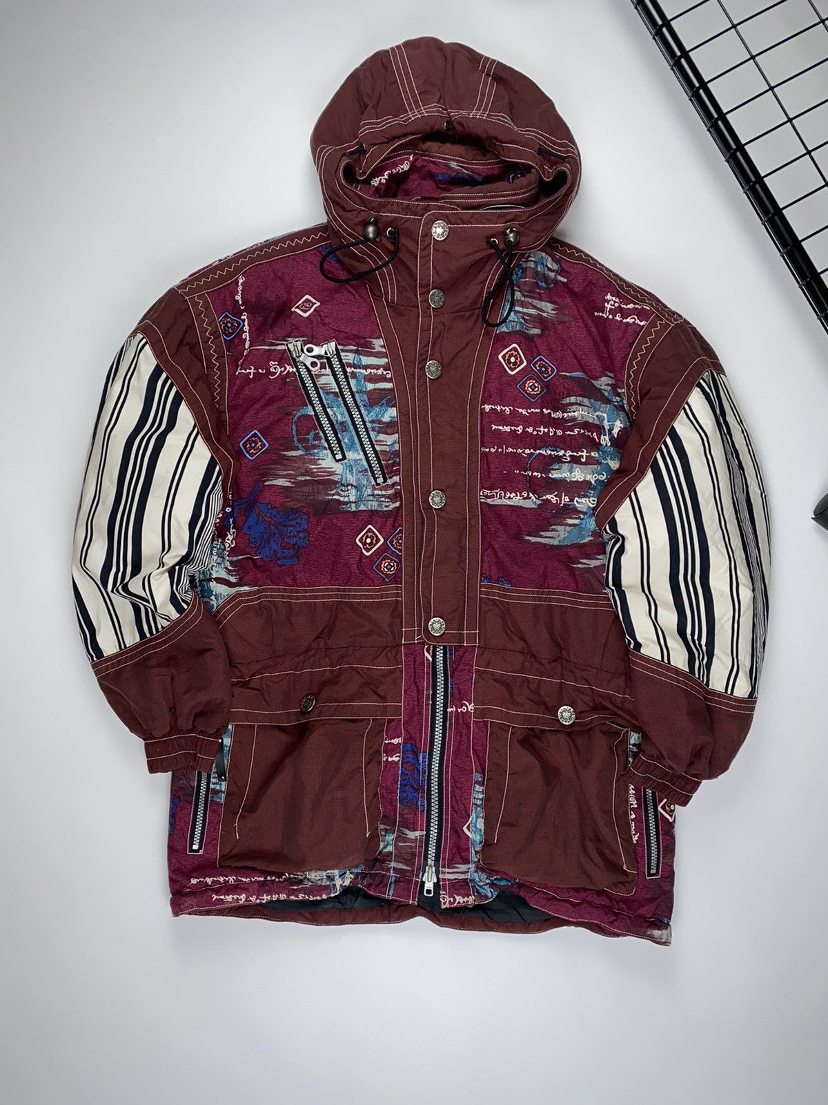 Asics 🚨 ASICS Austria versus vintage rare down jacket parka Size US M / EU 48-50 / 2 - 2 Thumbnail