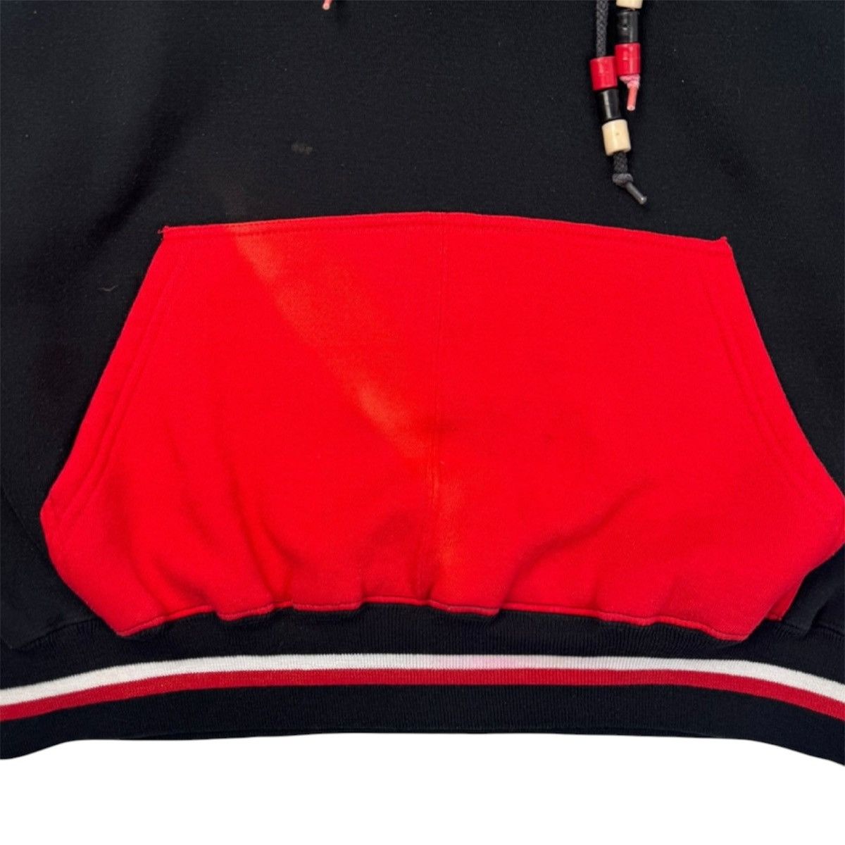 Starter Vintage Starter Chicago Bulls NBA Double Hood Hooded Hoodie Size US L / EU 52-54 / 3 - 9 Thumbnail