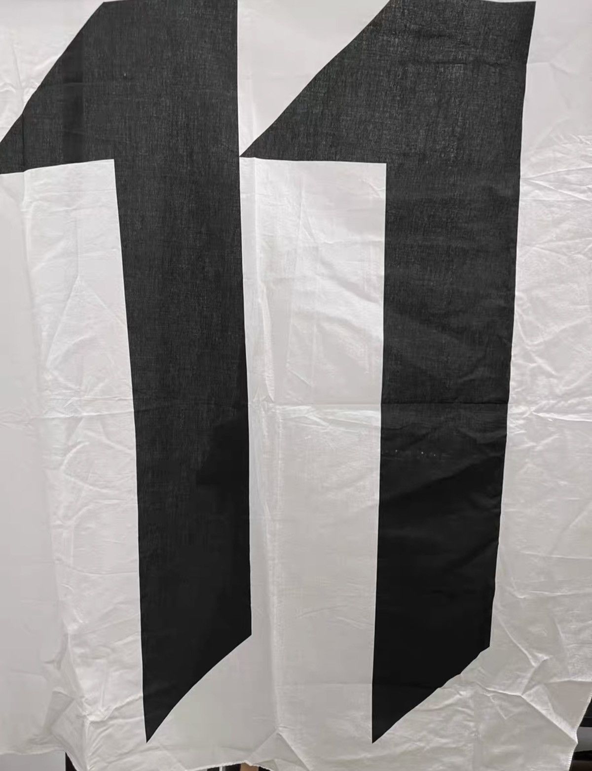 11 By Boris Bidjan Saberi Boris Bidjan Saberi 11ByBBS Asymmetric Print Shawl / Scarf Size ONE SIZE - 2 Thumbnail