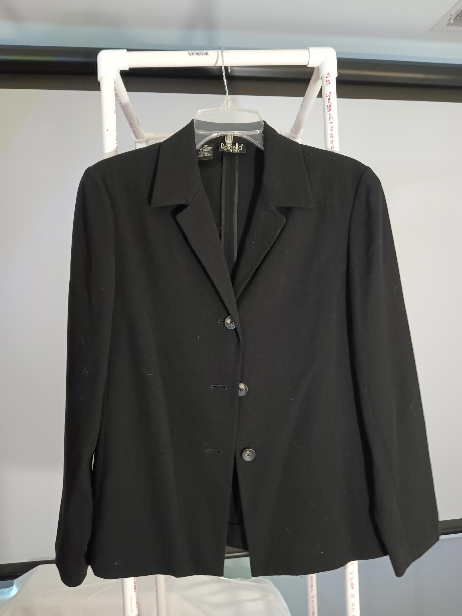 Other Rafaella Petites Black Blazer Jacket Size M / US 6-8 / IT 42-44 - 1 Thumbnail