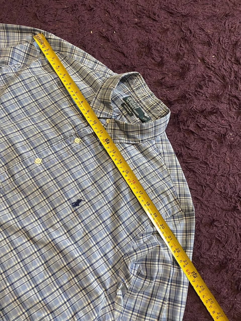 Polo Ralph Lauren Polo Ralph Lauren Custom Fit Button Up Shirt Size XXL Size US XXL / EU 58 / 5 - 11 Thumbnail