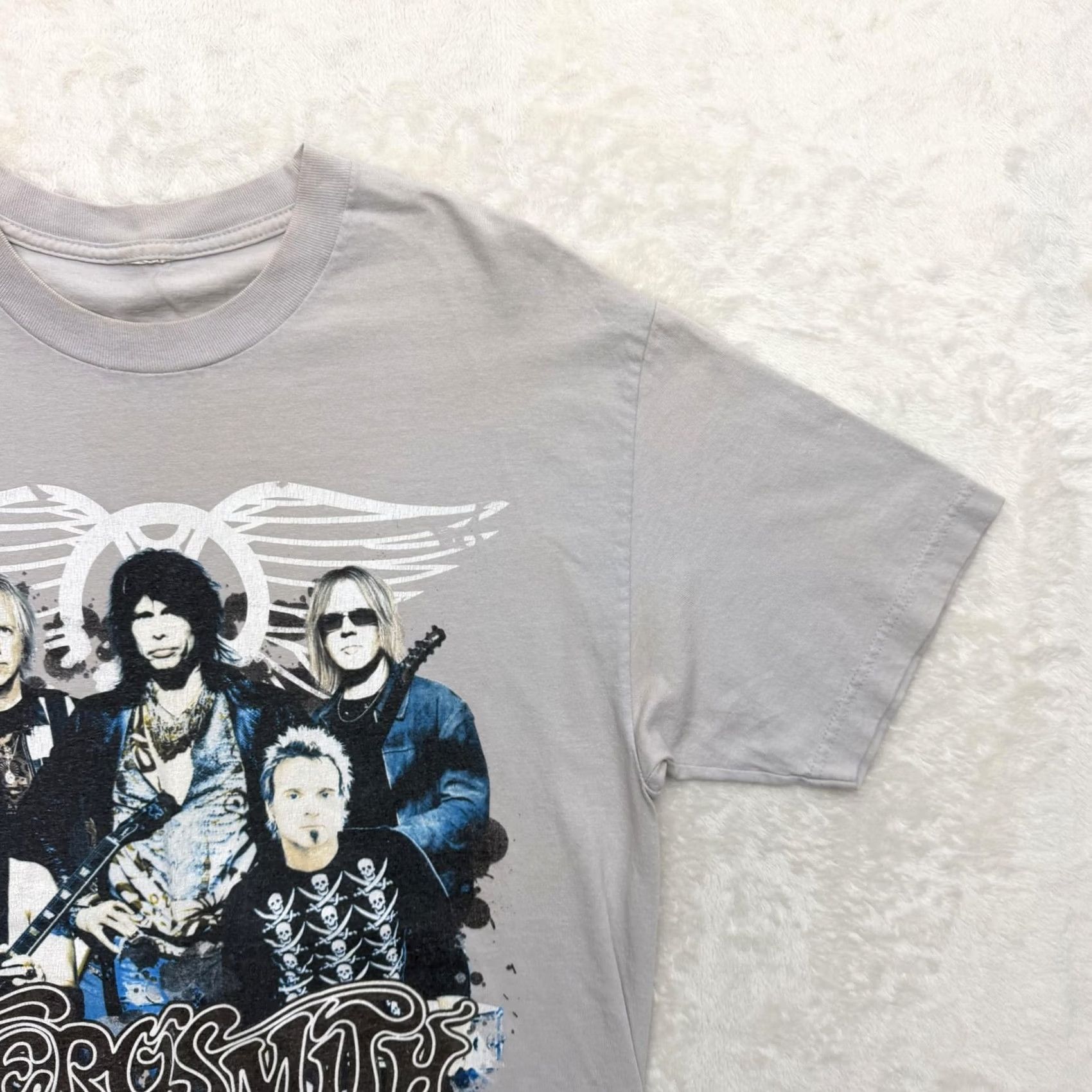 Aerosmith VINTAGE Aerosmith Y2K 2010 Bigger Badder Faster Tour Shirt Mens Large Rock Band Shirt Size US L / EU 52-54 / 3 - 4 Thumbnail