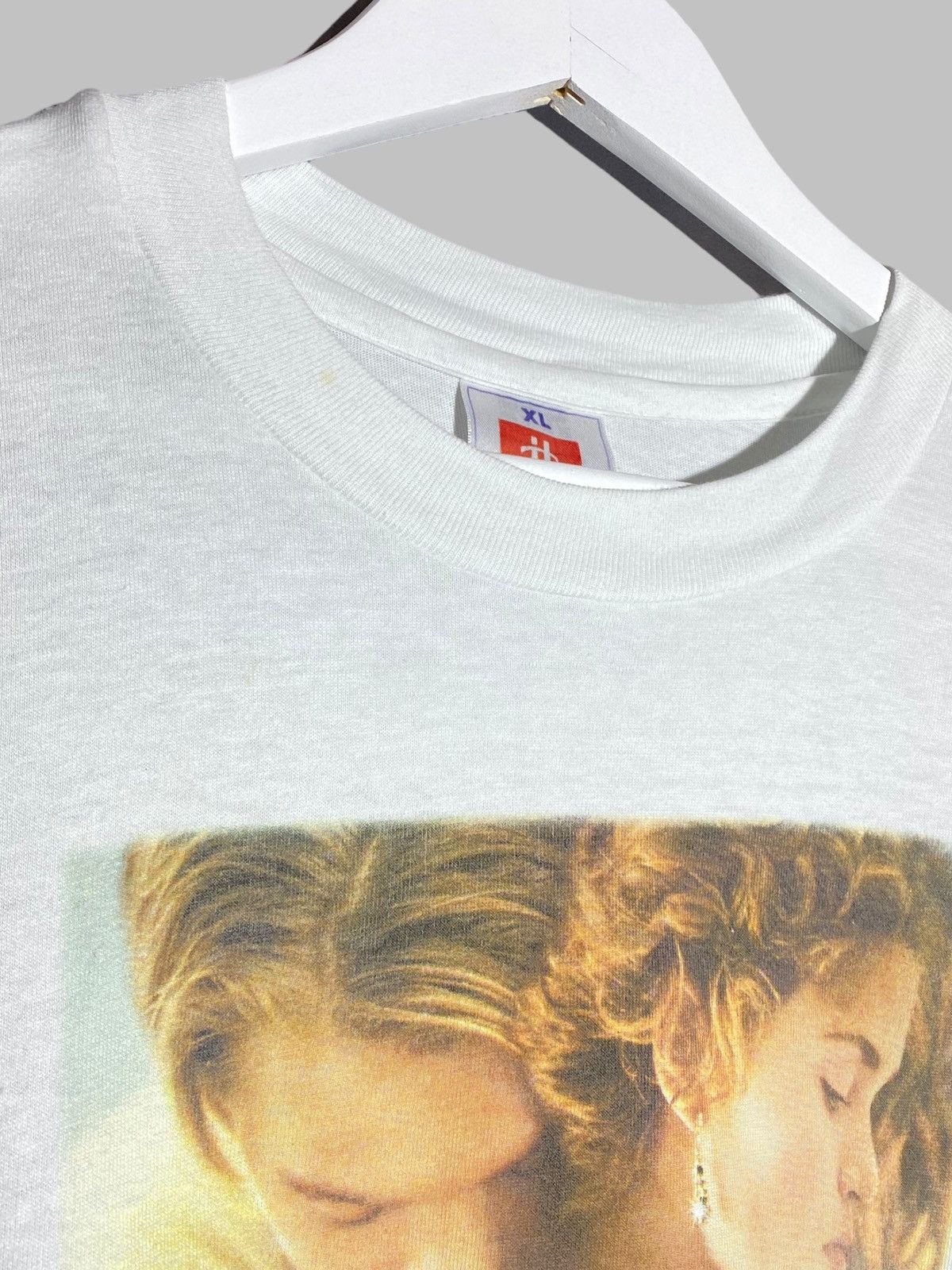 Vintage Vintage 1998 Titanic Movie T-Shirt Hanes Film Promo Tee Size US XL / EU 56 / 4 - 6 Thumbnail