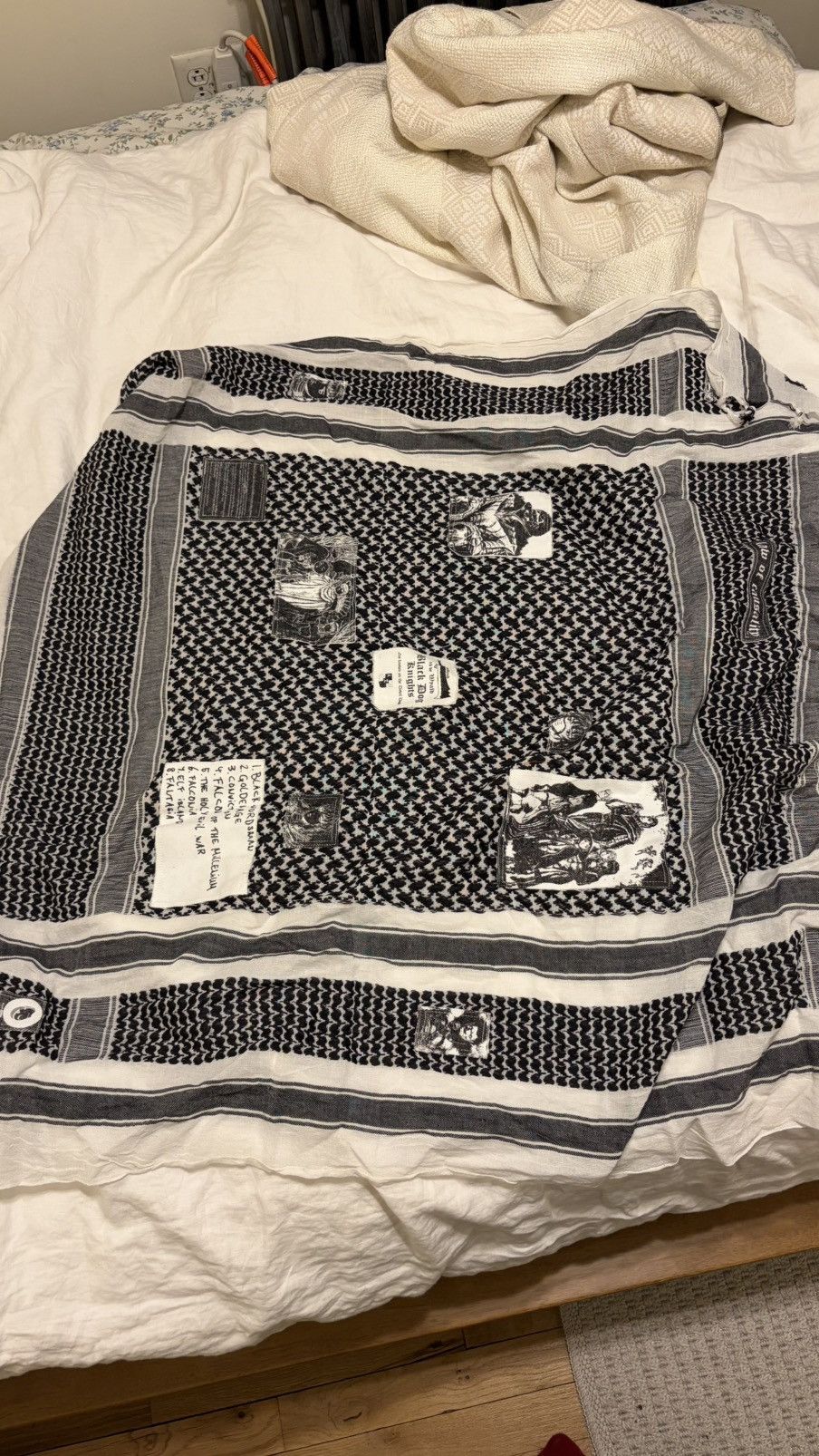 Rough Simmons Rough Simmons Berserk Patched Keffiyeh Size ONE SIZE - 7 Thumbnail