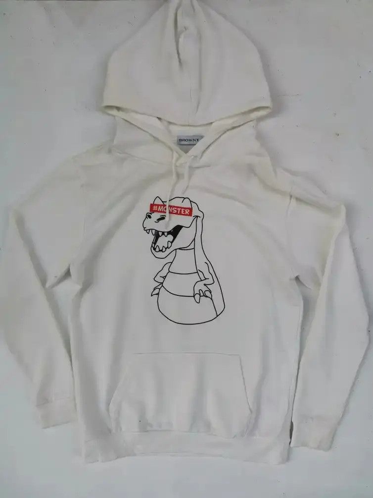 Japanese Brand Browny Monster Big Logo Sweatshirt Size US M / EU 48-50 / 2 - 1 Thumbnail
