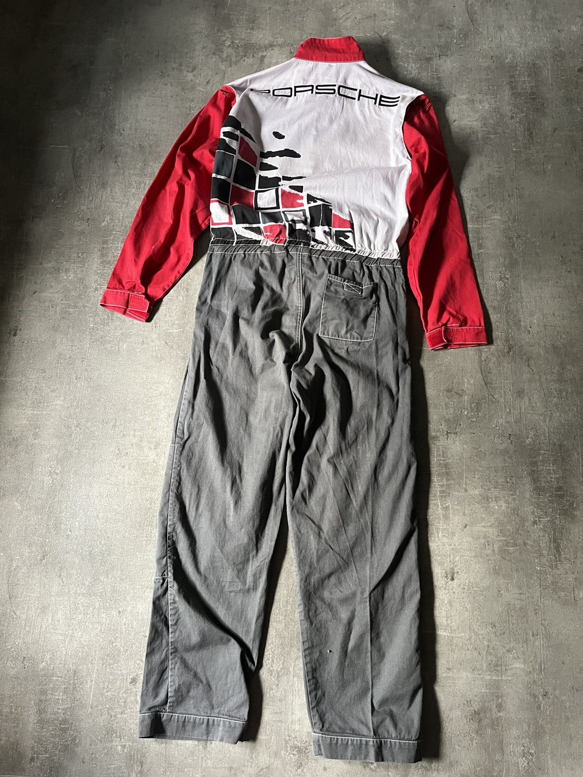 Porsche Design Porshe overalls set mechanic F1 rare grail Size US 41 - 2 Thumbnail