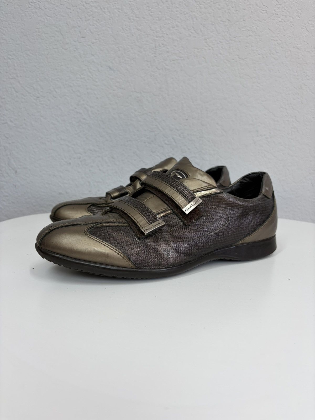 If Six Was Nine Vintage Italian AS 98 Rick Owens Style Leather Biker Boots Size US 8 / EU 41 - 4 Thumbnail