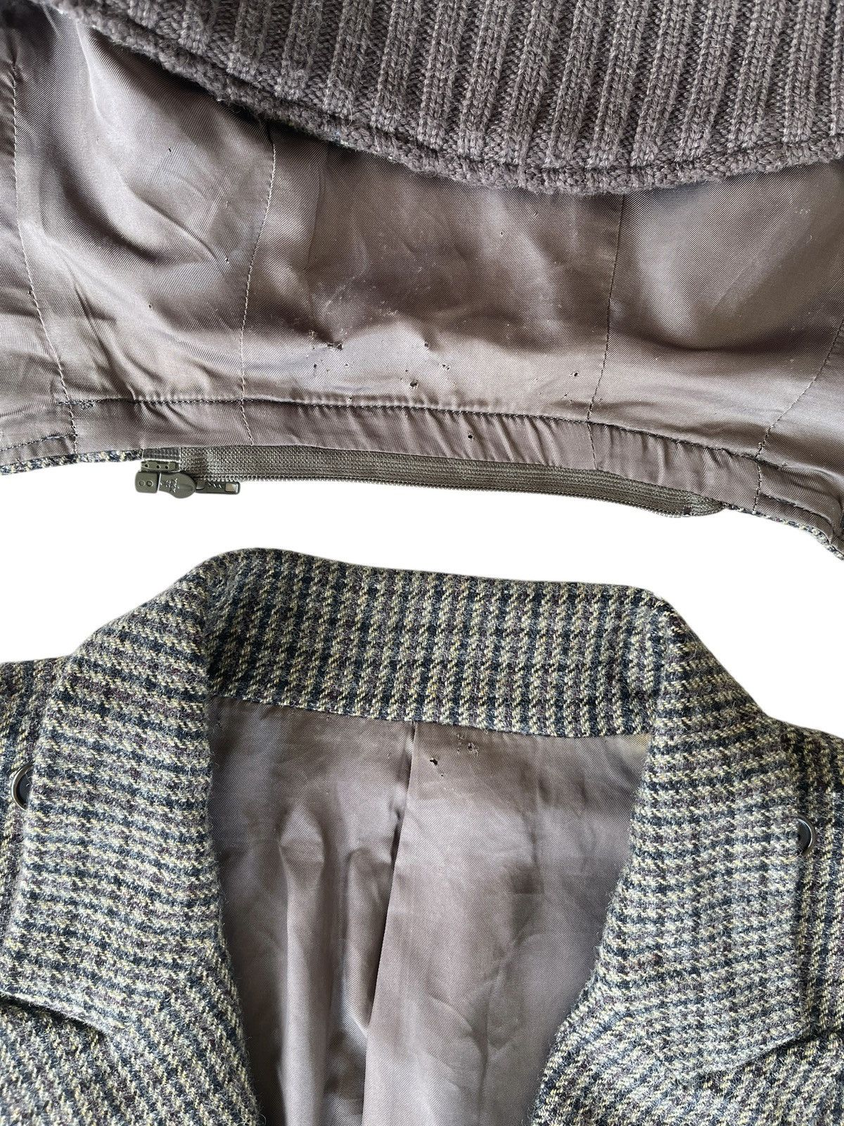 Undercover AW2011 Undercoverism Houndstooth Hooded Coat Size US S / EU 44-46 / 1 - 14 Thumbnail