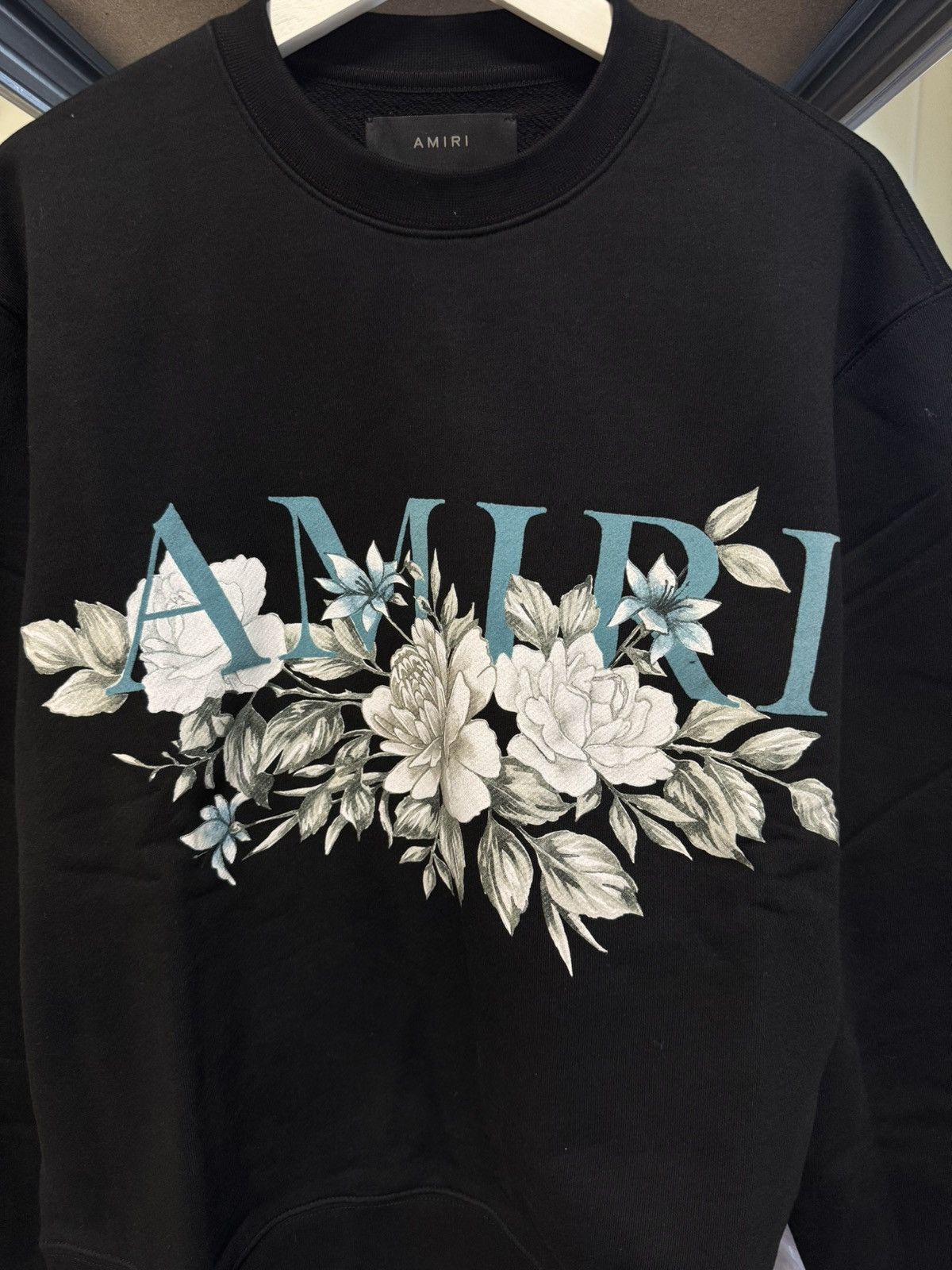 Amiri Amiri Floral Logo Sweatshirt NEW 1000$ Size US M / EU 48-50 / 2 - 3 Thumbnail