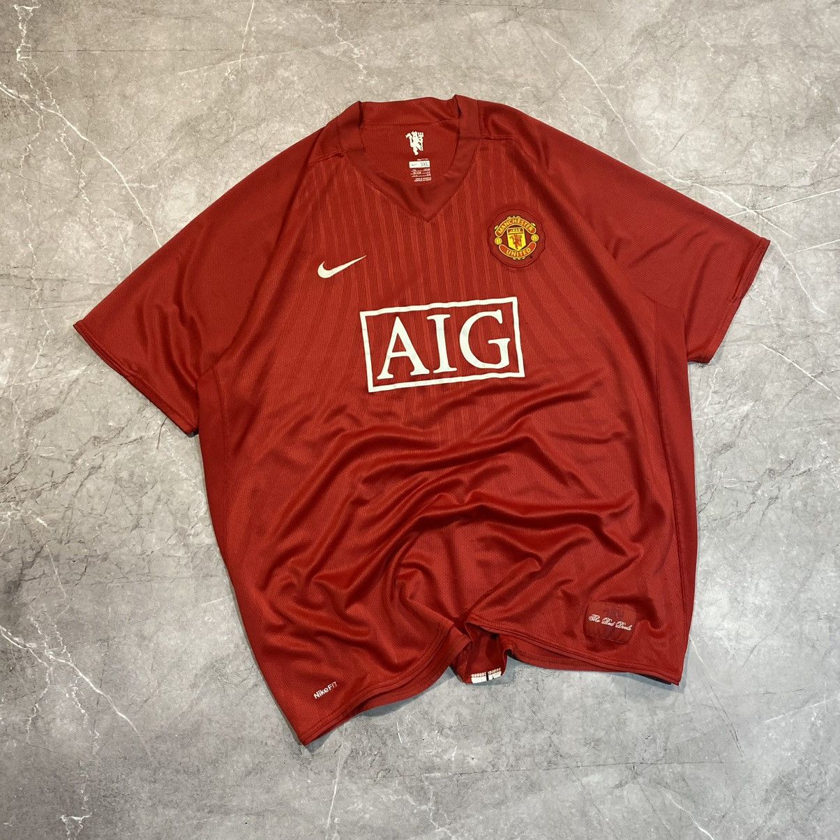 Vintage WEBB ! VINTAGE NIKE MANCHESTER UNITED TEE SOCCER JERSEY 00s Size US XXL / EU 58 / 5 - 1 Thumbnail