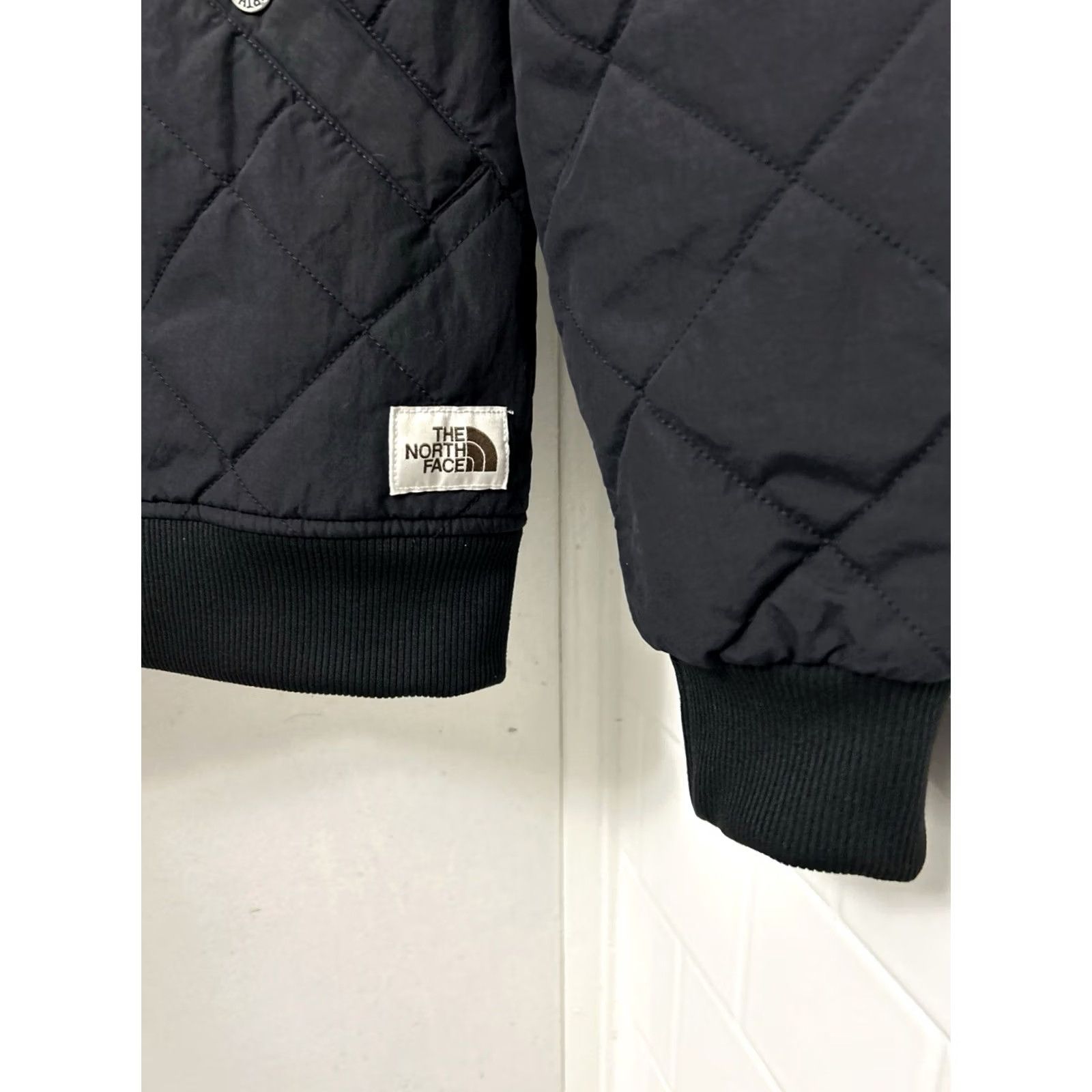 The North Face The North Face Cuchillo Jacket Mens M Black Sherpa Lined Quilted Insulated Full Zip Bomber Jacket Size US M / EU 48-50 / 2 - 4 Thumbnail