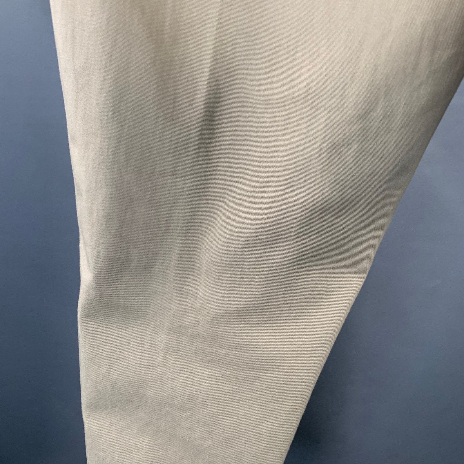 A.P.C. Size 38 Beige Twill Cotton Pleated Side Tabs Casual Pants Size US 38 / EU 54 - 7 Thumbnail