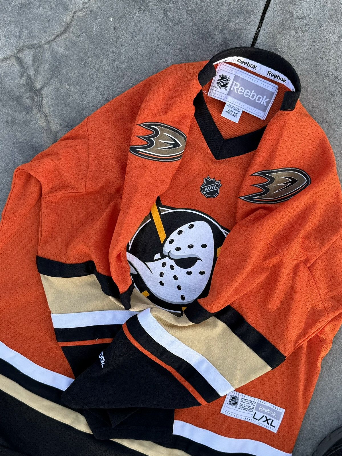 Reebok Y2K Anaheim Ducks Corey Perry Hockey Reebok NHL Jersey Size US S / EU 44-46 / 1 - 8 Thumbnail