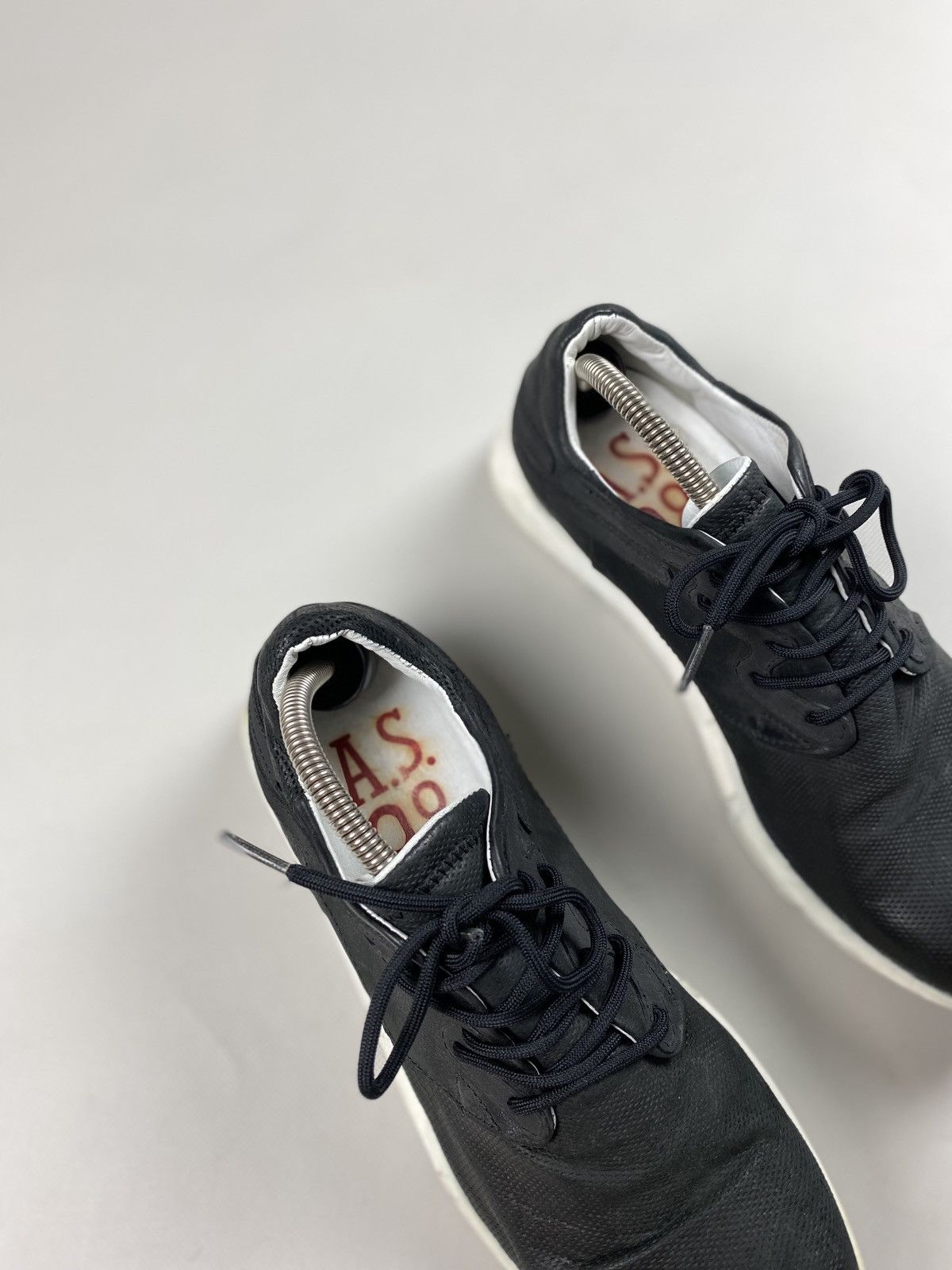 A.S.98 AS 98 Airstep avant-garde leather low top sneakers shoes Size US 10 / EU 43 - 3 Thumbnail