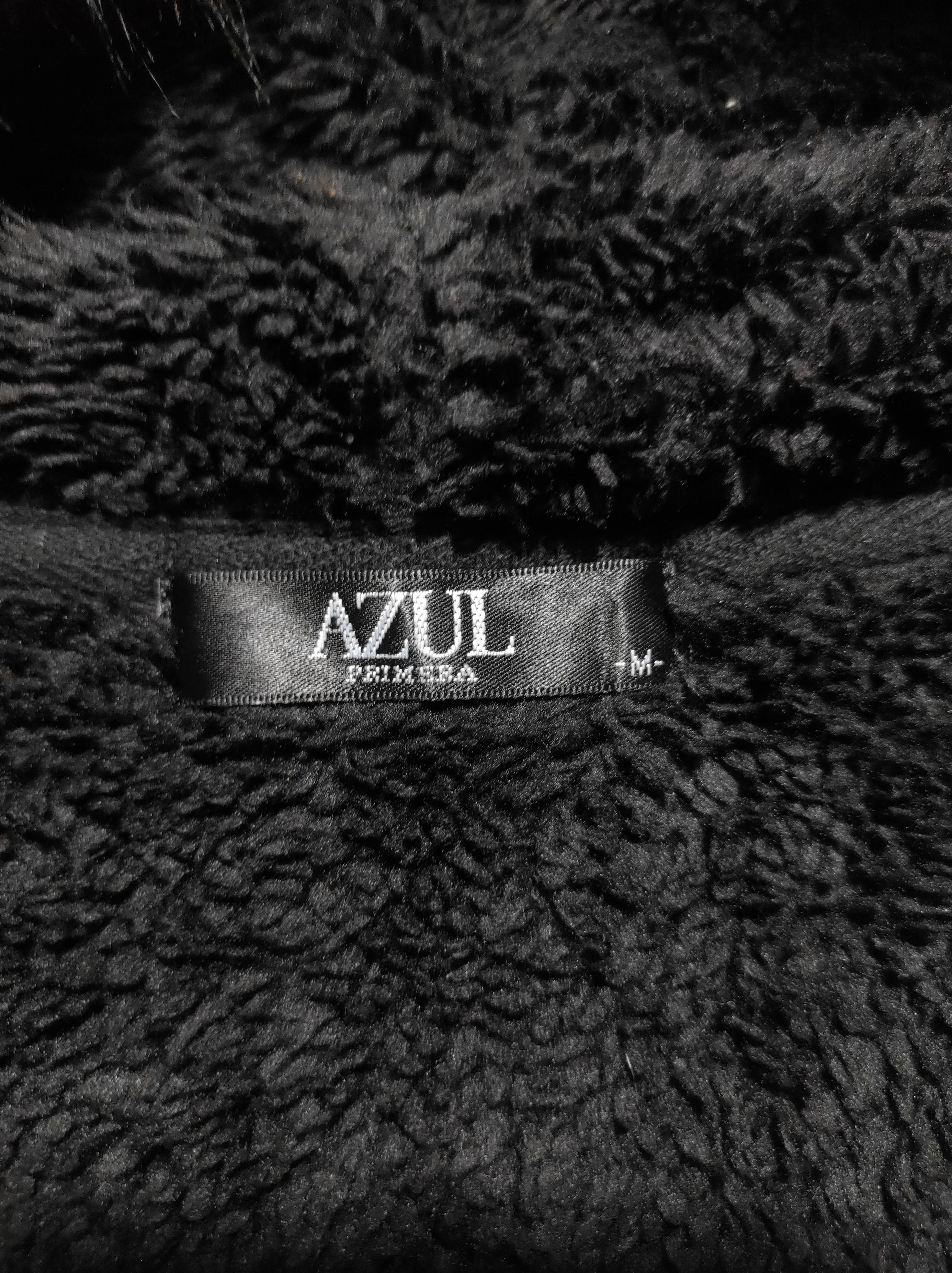 Japanese Brand Azul Sherpa Zip Fur Hoodie lgb style Size US M / EU 48-50 / 2 - 4 Thumbnail