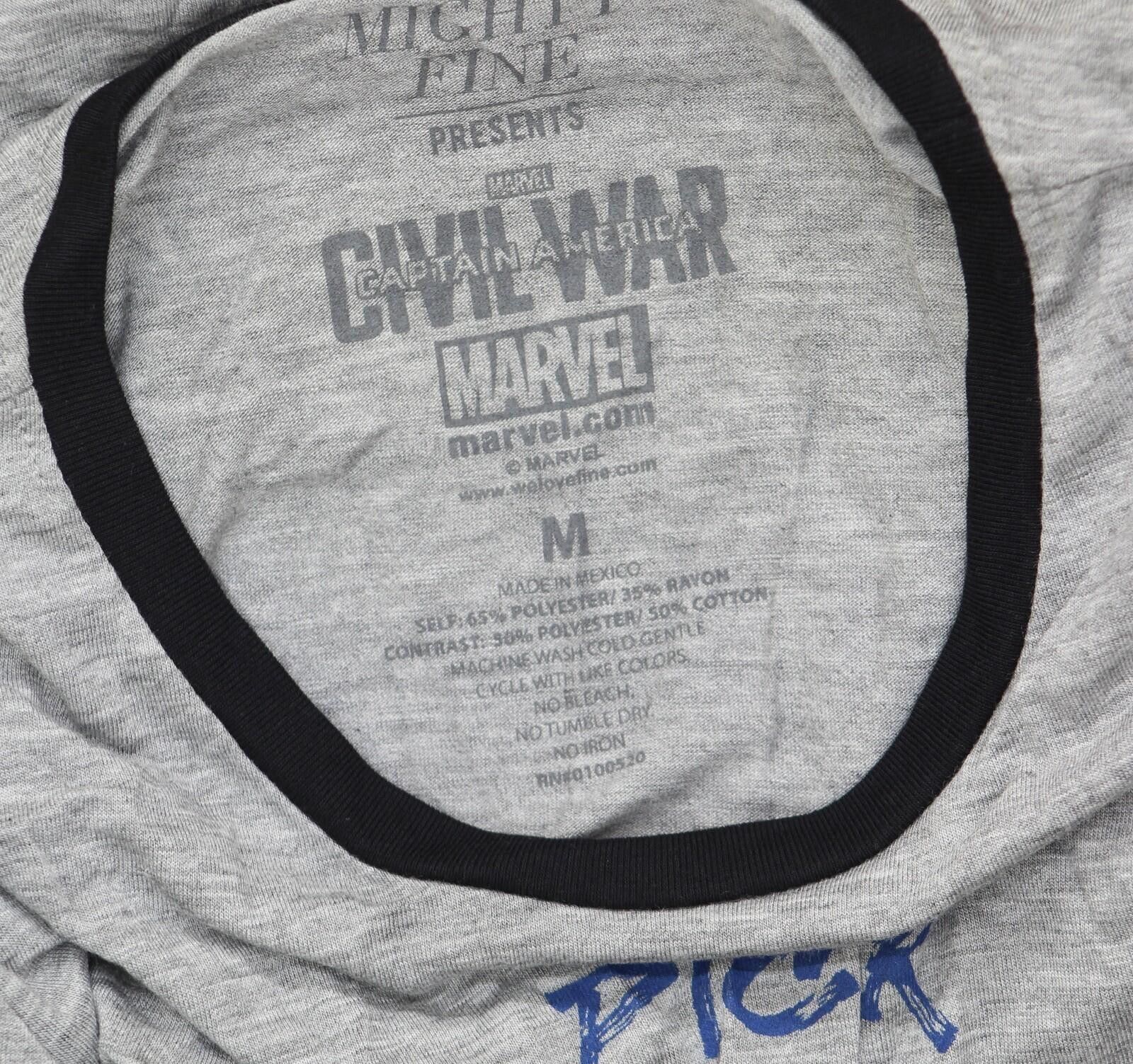 Other Nwt Mighty Fine The Avengers Graphic T-shirt Tee Gray M Size M / US 6-8 / IT 42-44 - 3 Thumbnail