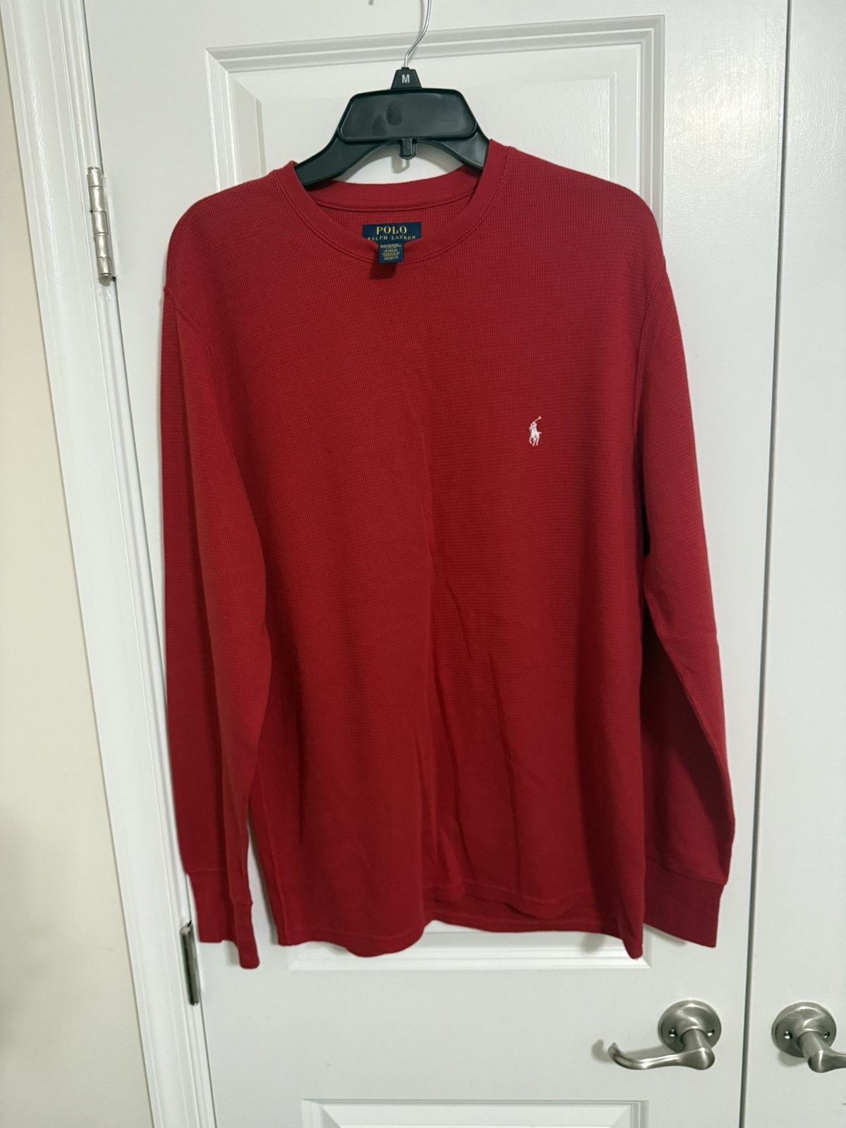 Polo Ralph Lauren Polo Ralph Lauren waffle knit longsleeve Size US L / EU 52-54 / 3 - 1 Thumbnail