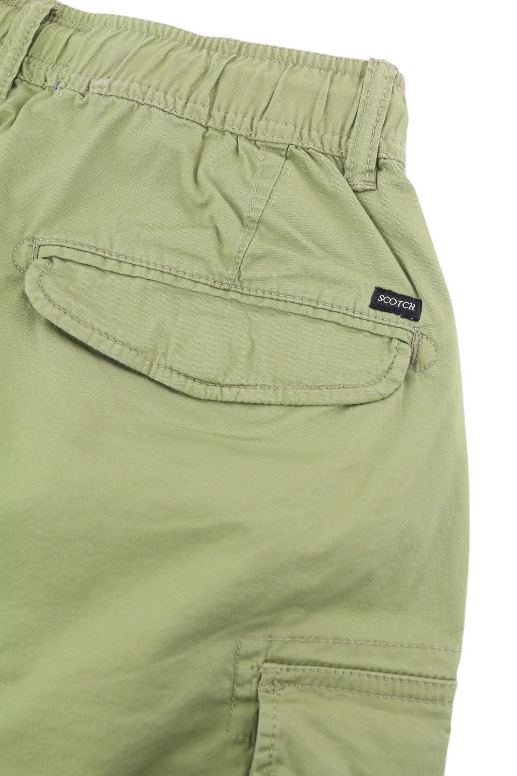 Scotch & Soda W30 Green Cargo Elastic Waist Patch Pockets 84137 Size US 30 / EU 46 - 5 Thumbnail