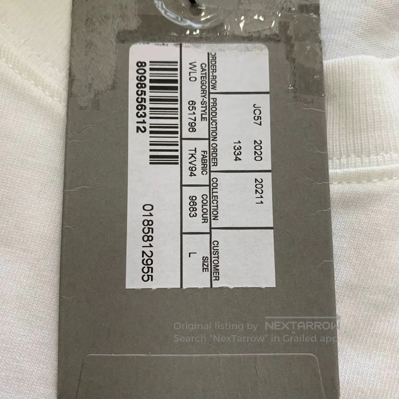 Balenciaga Balenciaga White Globe Long Sleeve Top. Size US L / EU 52-54 / 3 - 6 Thumbnail