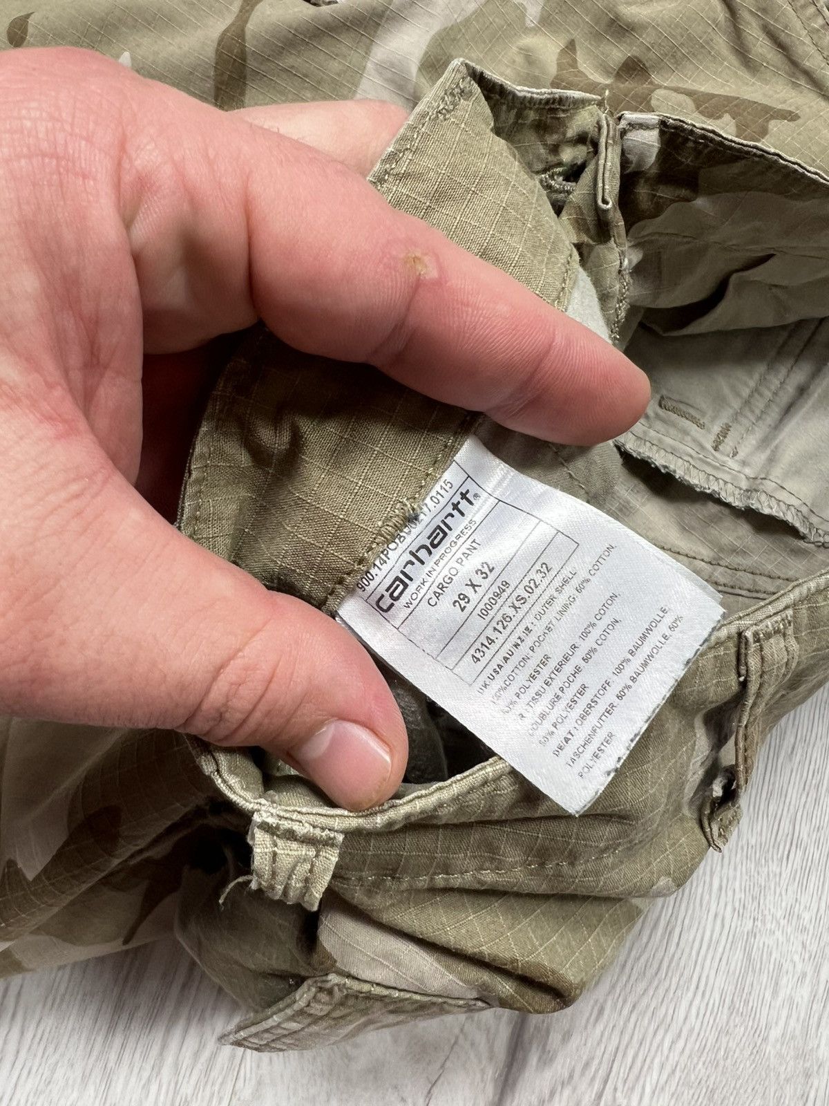 Carhartt Carhartt WIP Cargo Military Pants Size US 30 / EU 46 - 17 Thumbnail
