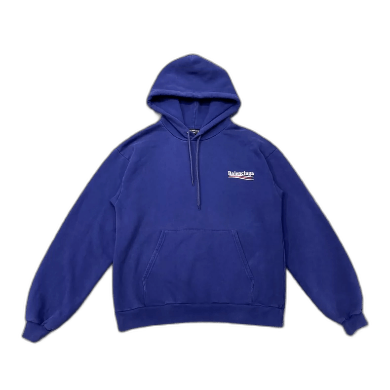 Balenciaga Hooded Sweatshirt with Logo-yf