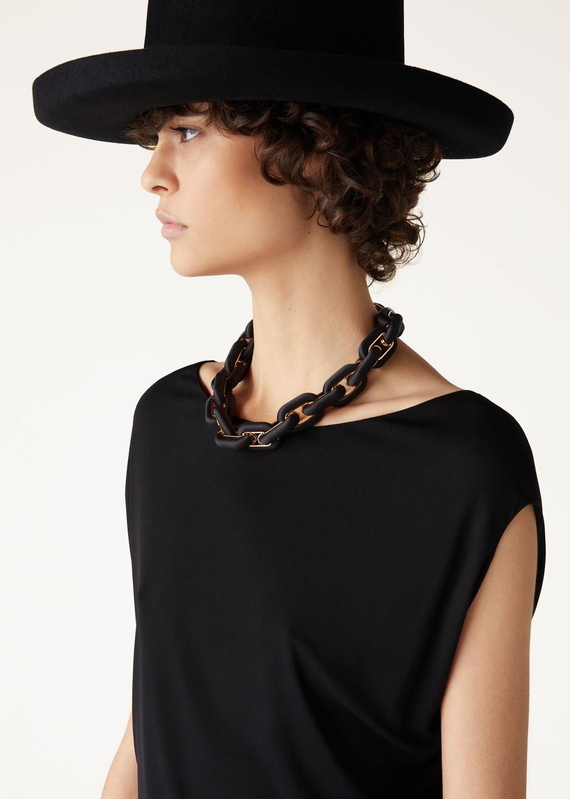 Loro Piana o1srvl11e0825 FAO2405 Eva Long Dress in Black Size XS / US 0-2 / IT 36-38 - 5 Thumbnail