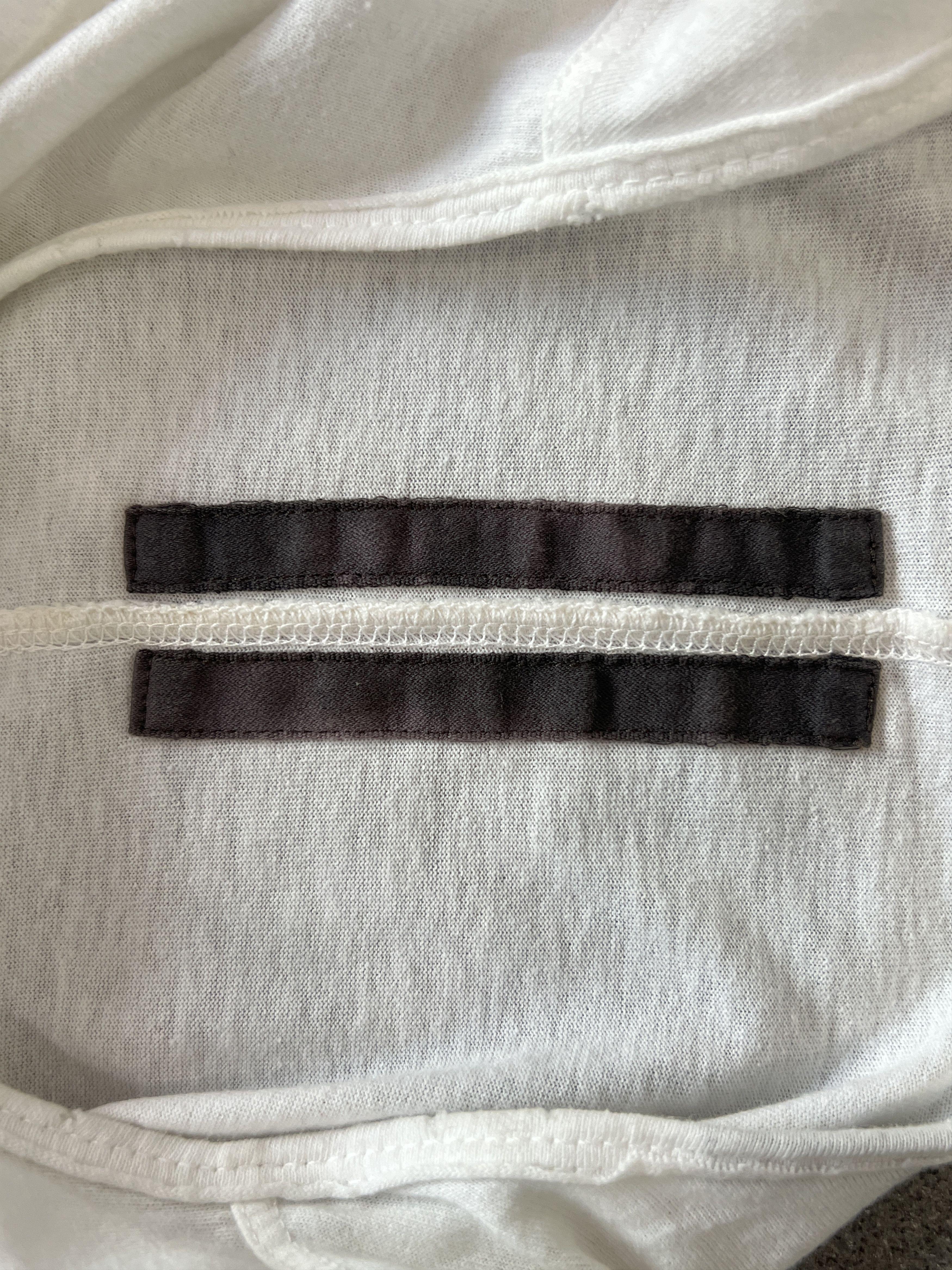 Rick Owens Drkshdw Rick Owens Level T-Shirt signature jersey White XL Size US XL / EU 56 / 4 - 7 Thumbnail