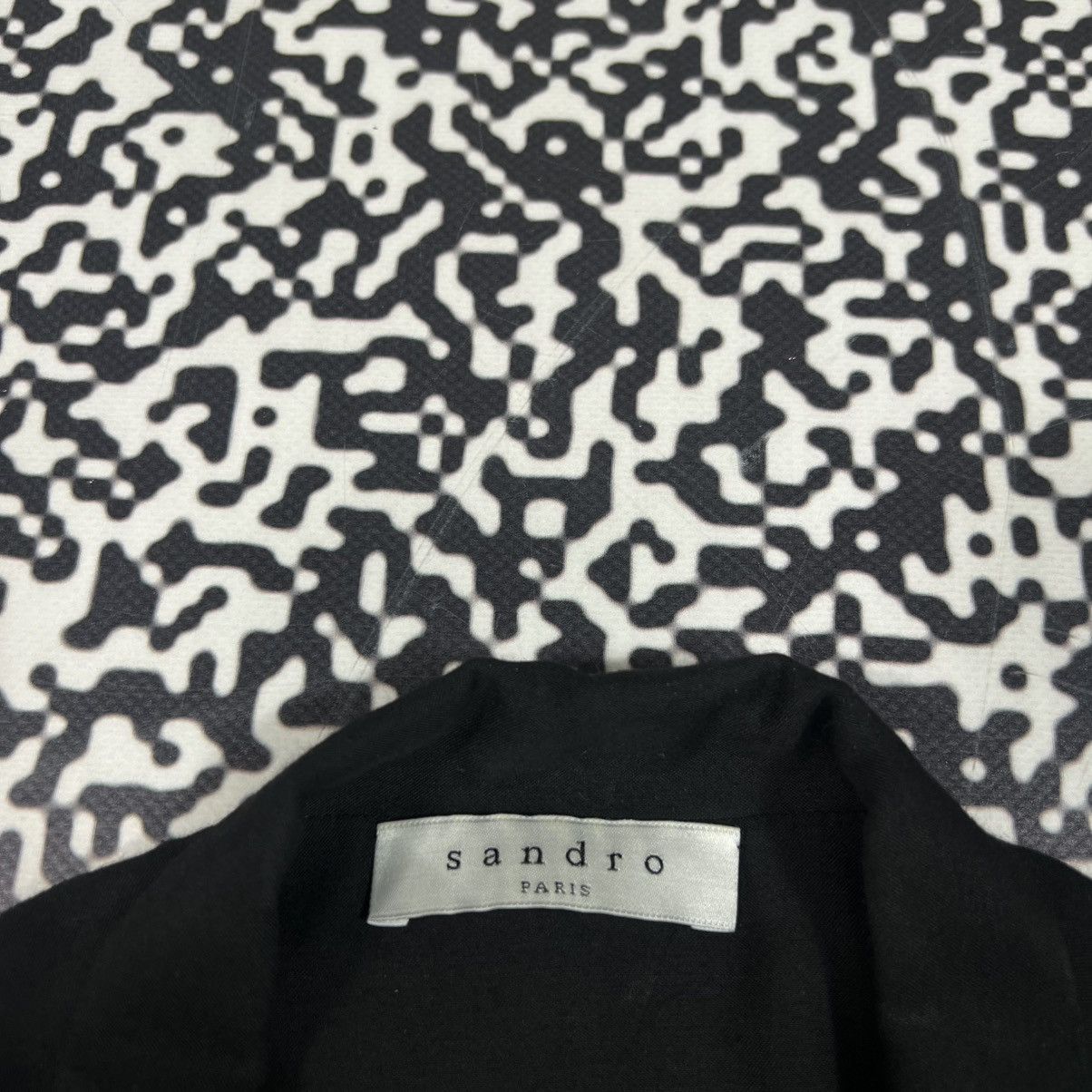 Sandro Sandro Viscose Blouses Vest Luxury Retro Casual Style Size M / US 6-8 / IT 42-44 - 8 Thumbnail