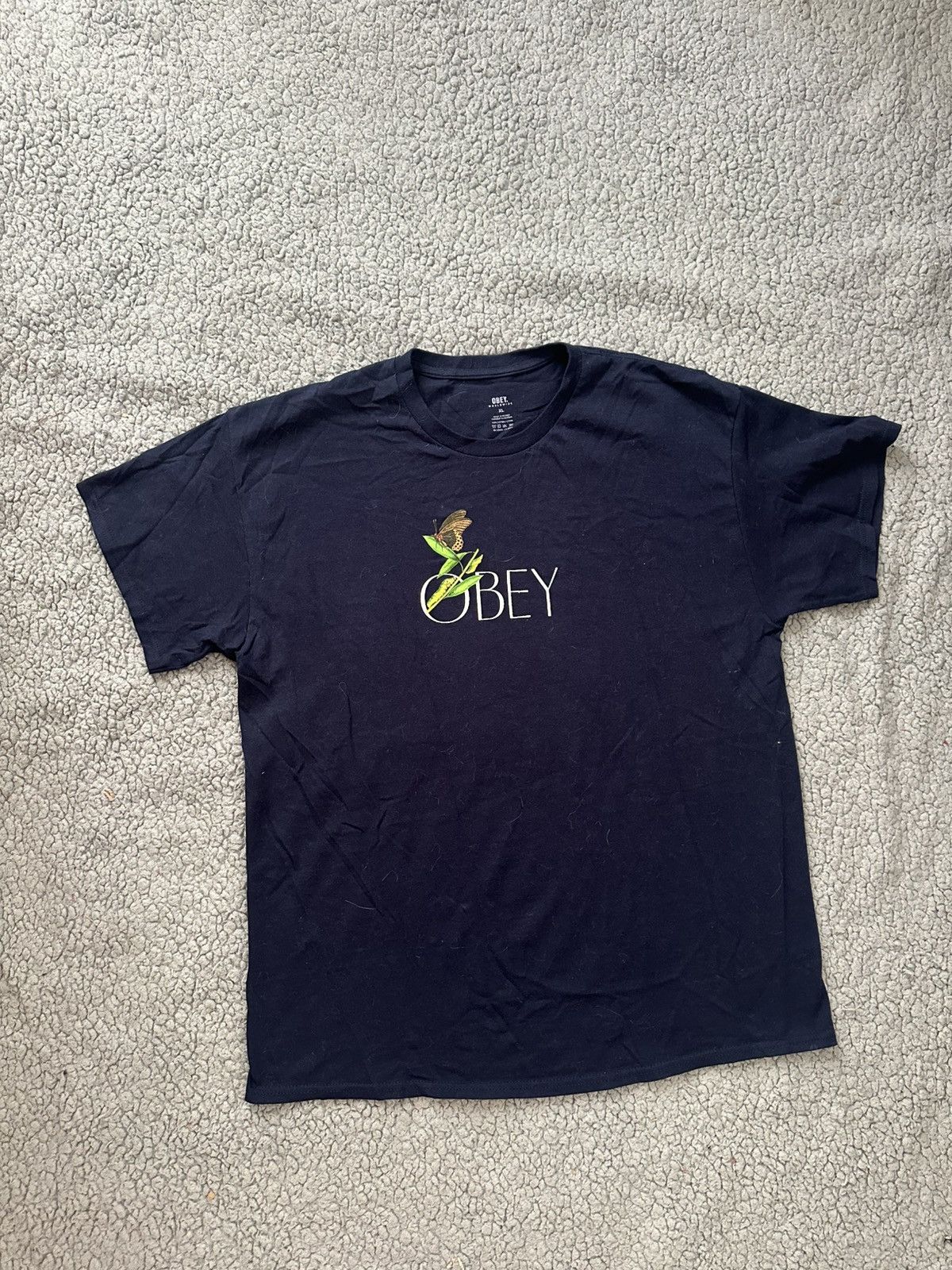 Obey OBEY Transformation Mens Tee Size US XL / EU 56 / 4 - 1 Thumbnail