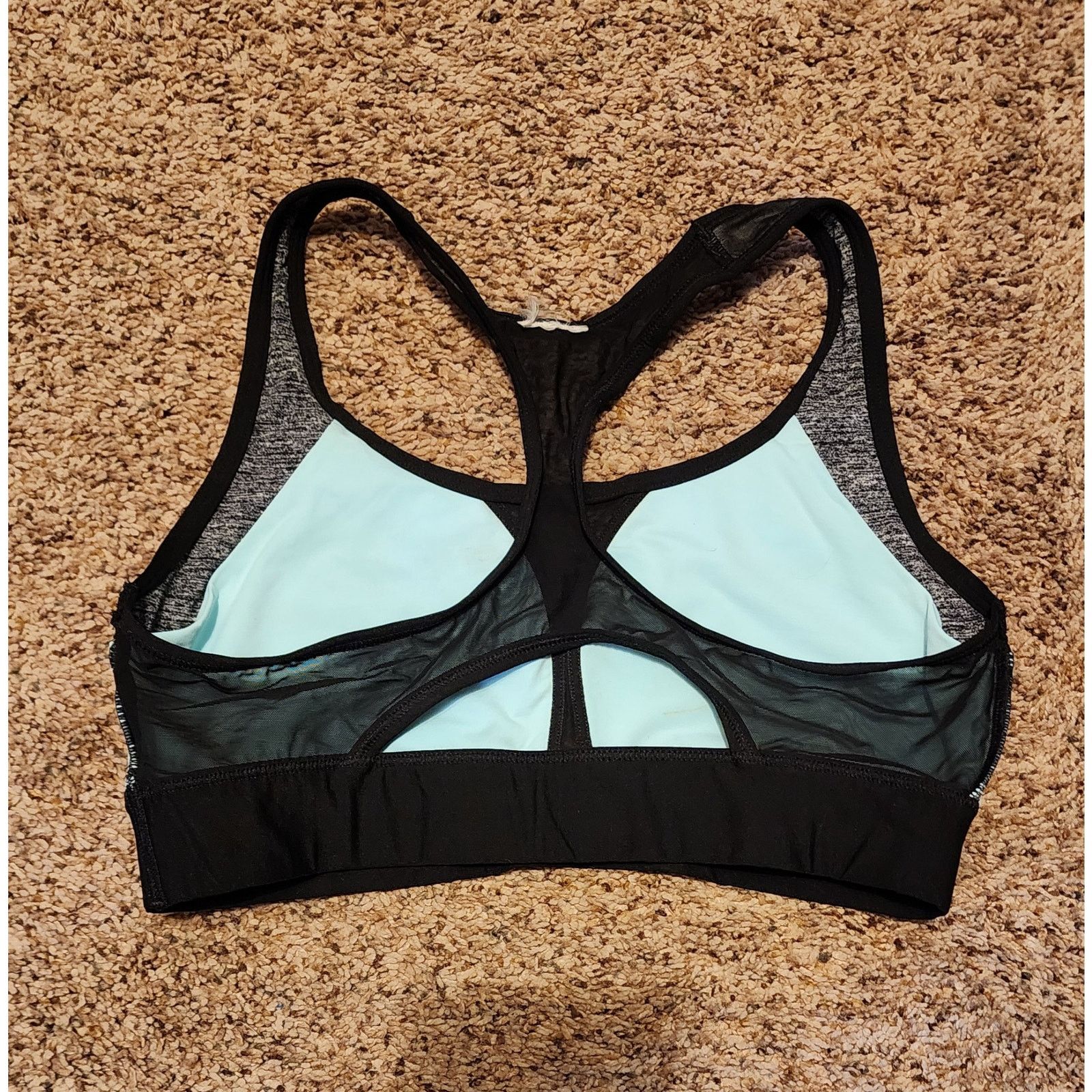 Victoria's Secret Victoria's Secret Pink Sport Bra Gray teal Racerback S 26" Size S / US 4 / IT 40 - 4 Thumbnail