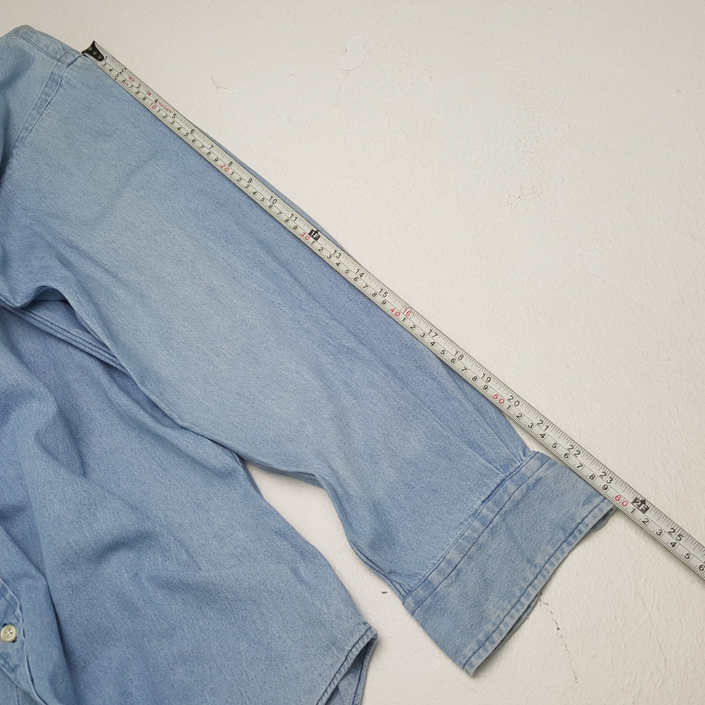 Vintage POLO by RALPH LAUREN Fashion Brand Denim Shirts