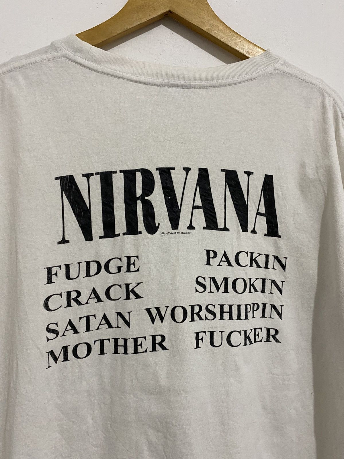 Vintage Vintage Nirvana Vestibule By Againts Size US L / EU 52-54 / 3 - 4 Thumbnail