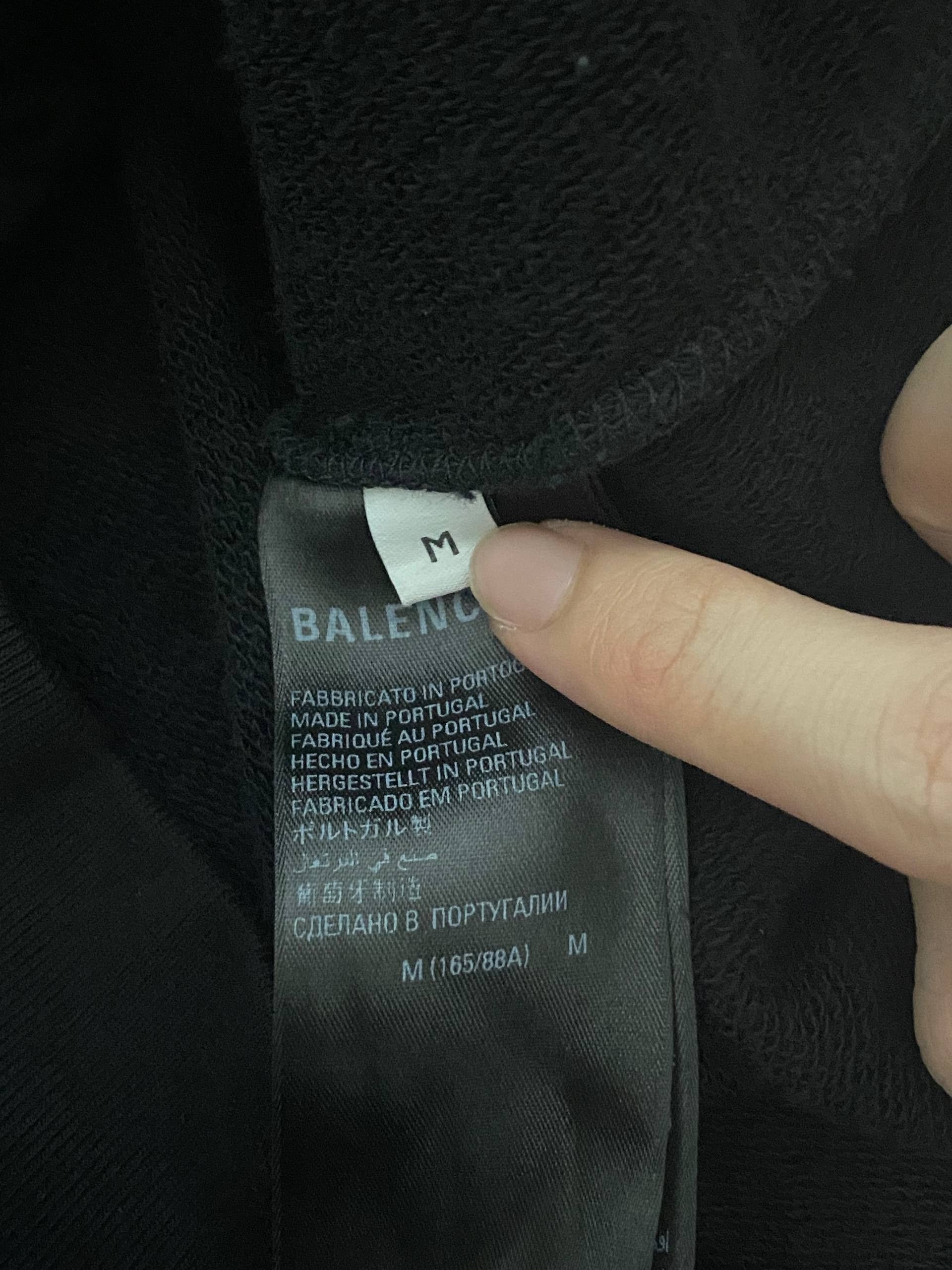 Balenciaga Balenciaga Sticker Zip-up Hoodie Size US M / EU 48-50 / 2 - 6 Thumbnail