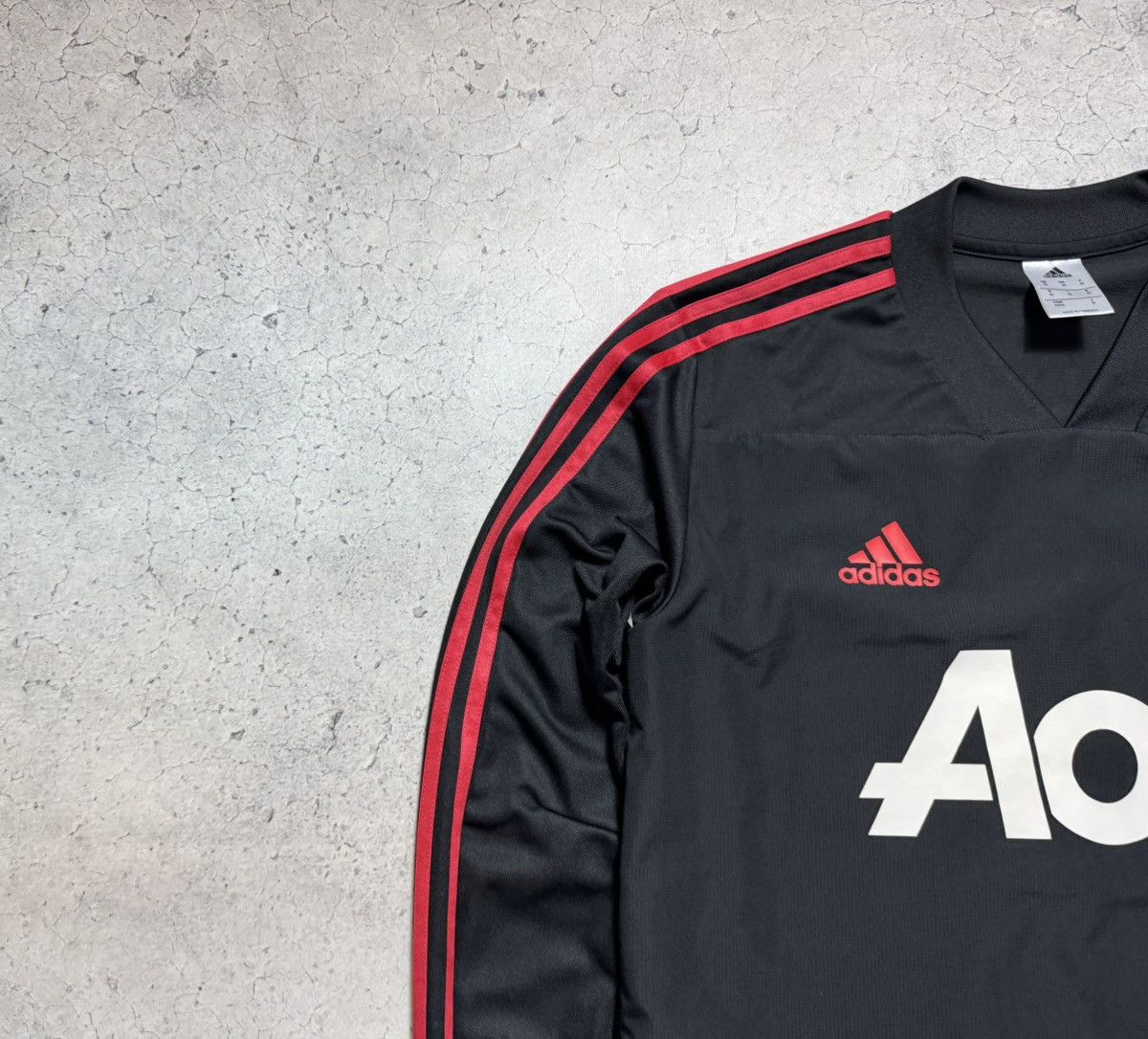 Adidas Adidas FC Manchester United Nylon Soccer Sweatshirt Football Size US M / EU 48-50 / 2 - 6 Thumbnail