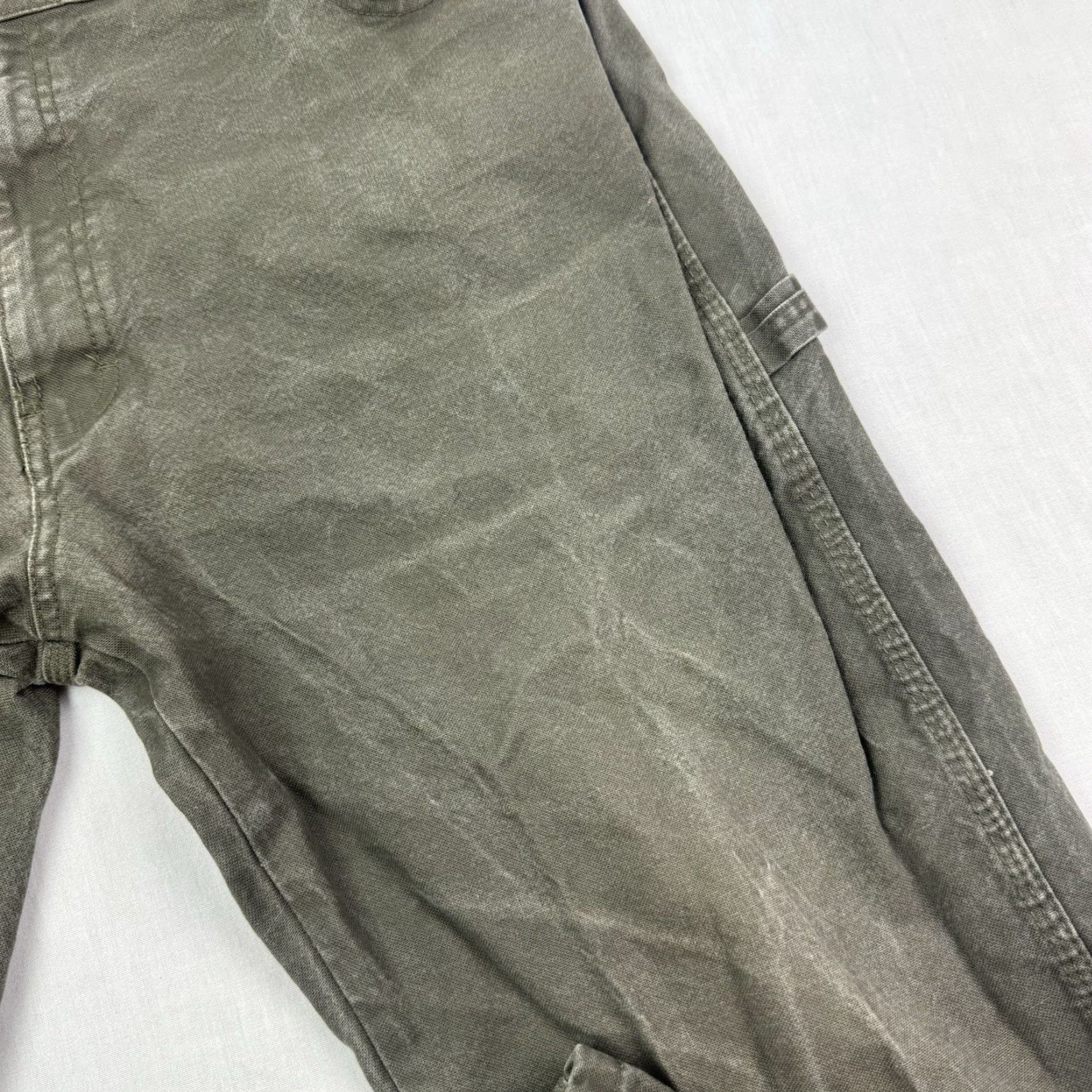 Dickies VINTAGE Dickies Carpenter Canvas Pants Mens Adult 38x32 Green Workwear Hipster Grunge Size US 38 / EU 54 - 3 Thumbnail