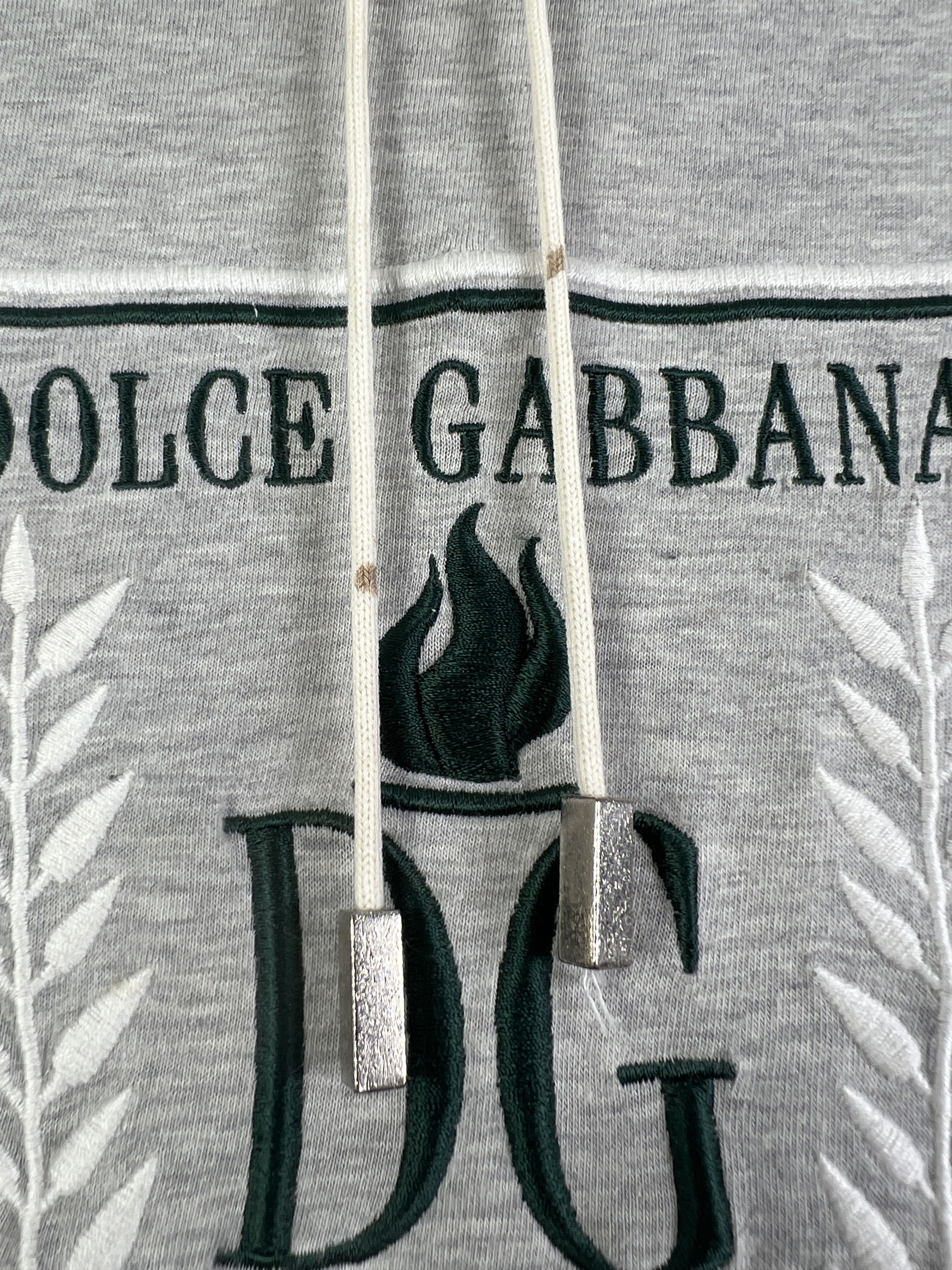 Dolce & Gabbana Embroidery Crest Logo L/S Tee GTMP134