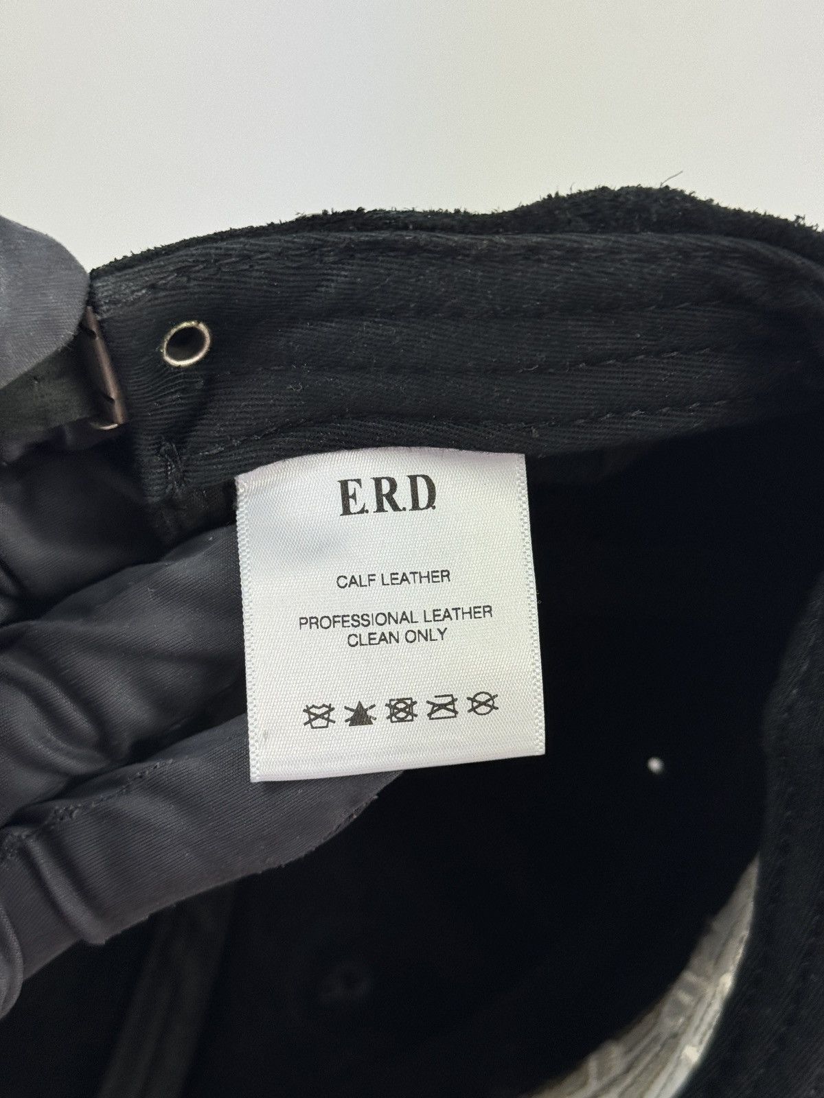 Enfants Riches Deprimes ERD RECORDS SUEDE CAP Size ONE SIZE - 8 Thumbnail