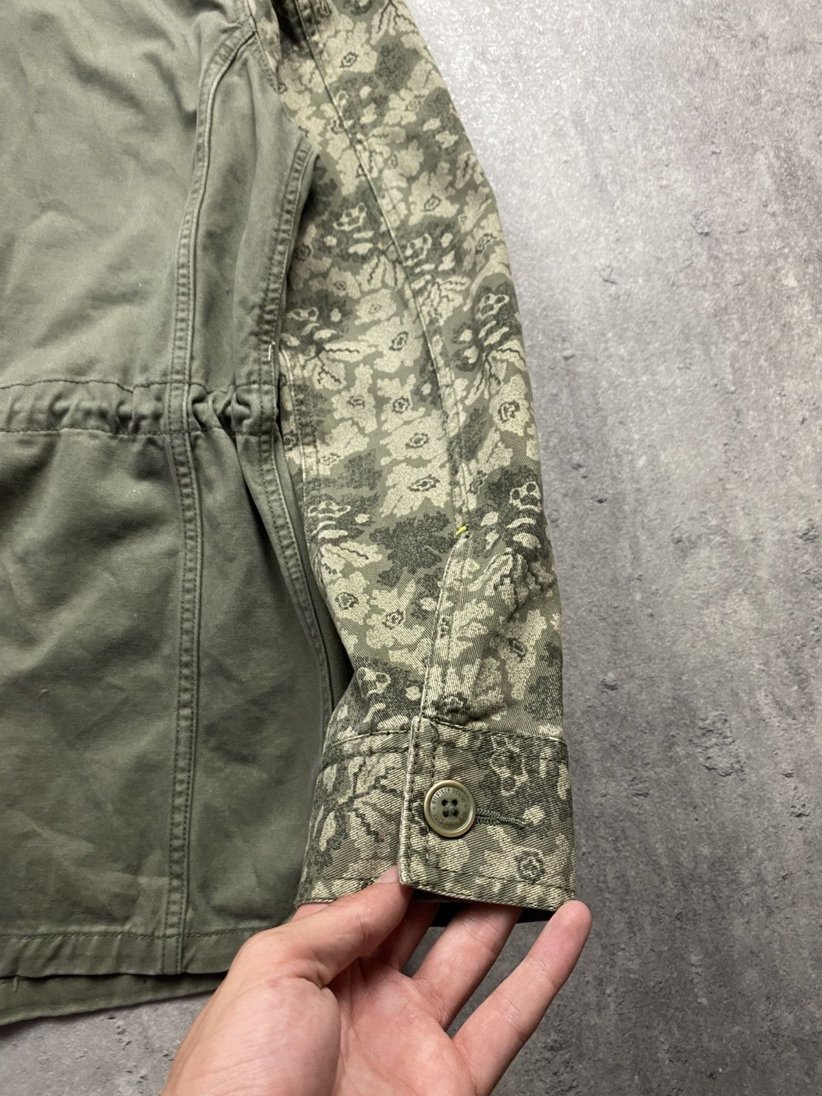 Japanese Brand × Tommy Hilfiger Jacket Tommy Hilfiger military casual 90’s MA-1 denim rare Size L / US 10 / IT 46 - 14 Thumbnail