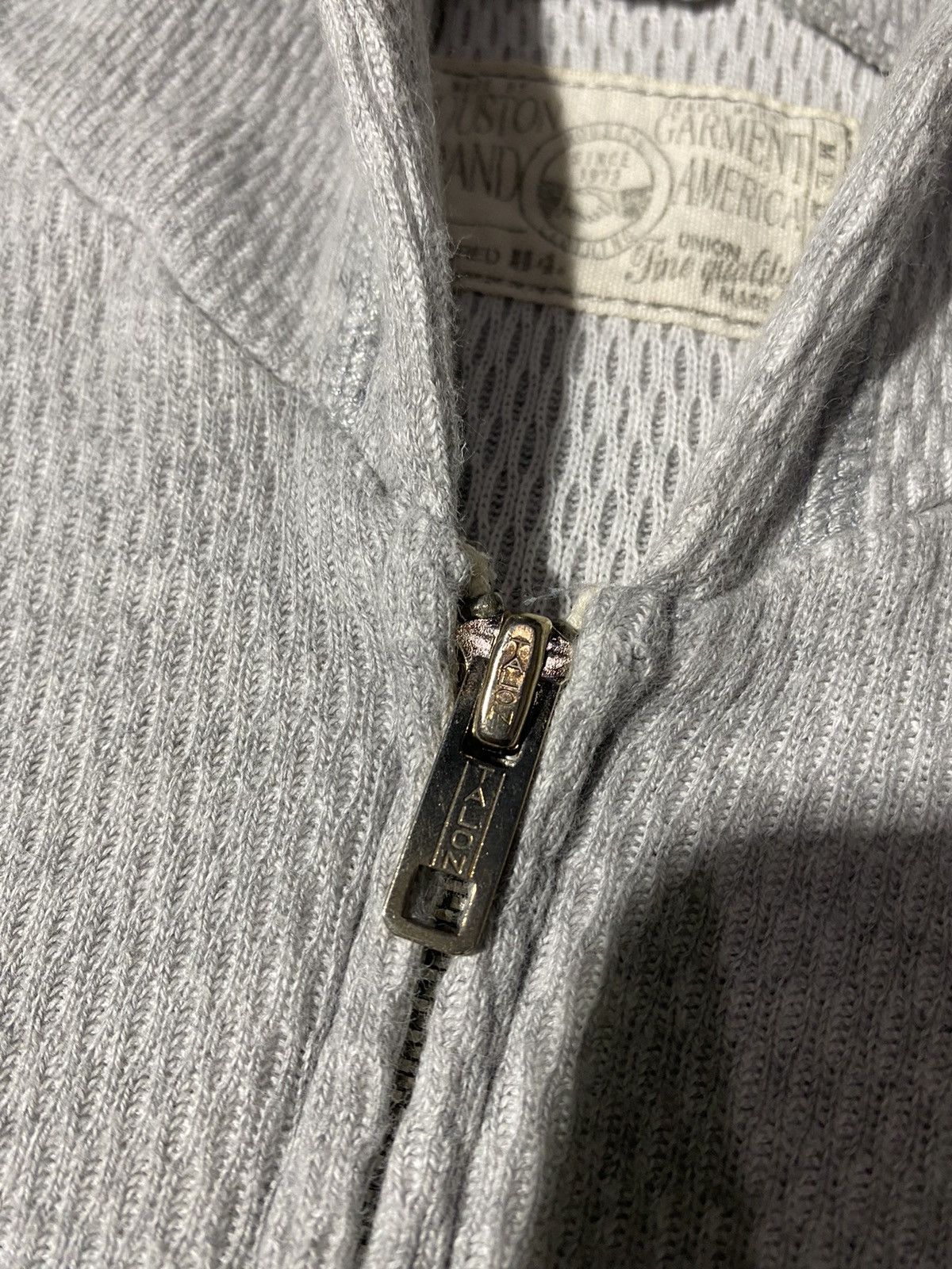 Japanese Brand × Vintage Vintage Houston Thermal Zip Hoodie Size US M / EU 48-50 / 2 - 4 Thumbnail
