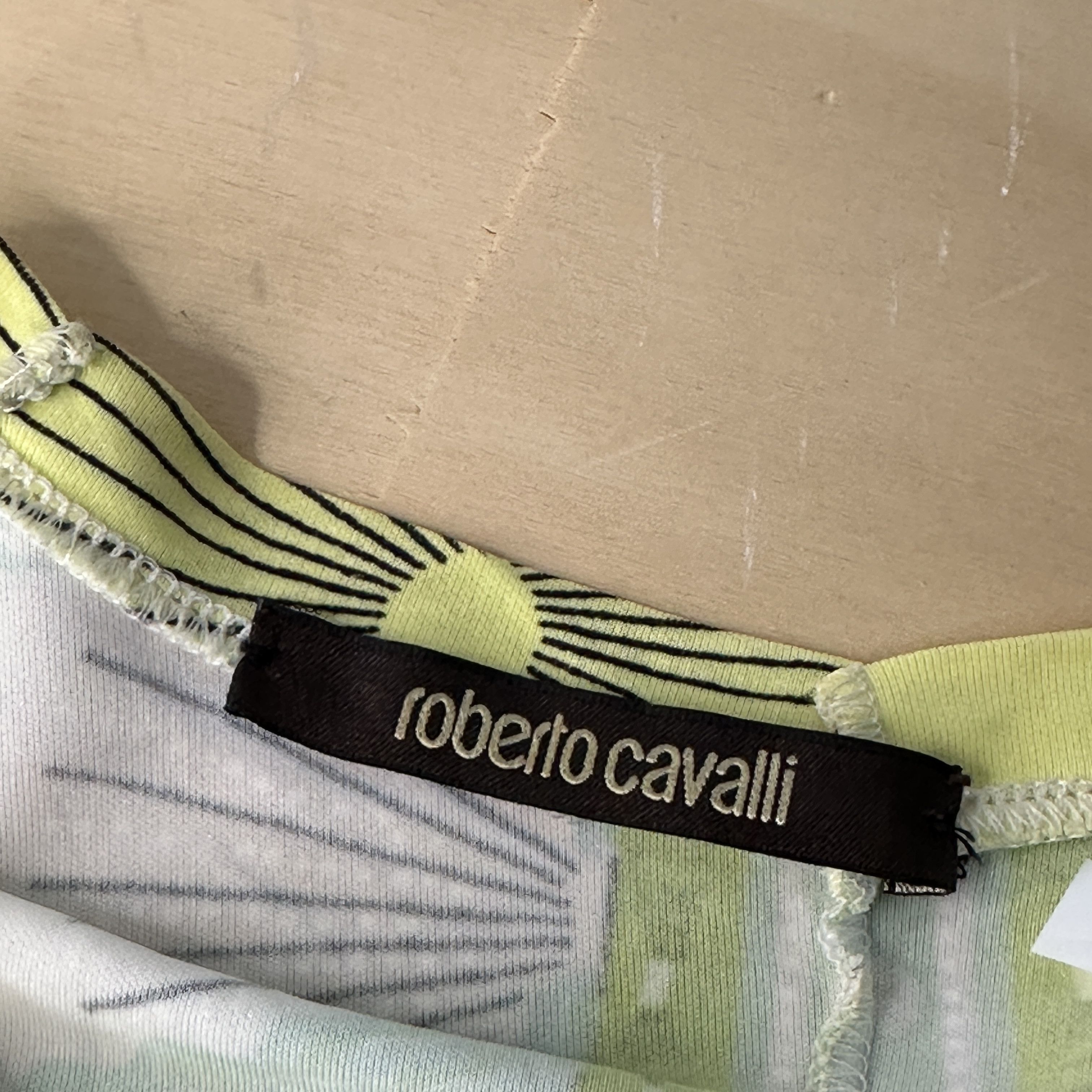 Roberto Cavalli Abito Roberto Cavalli Fantasia Astratta – 40 IT Size S / US 4 / IT 40 - 9 Thumbnail