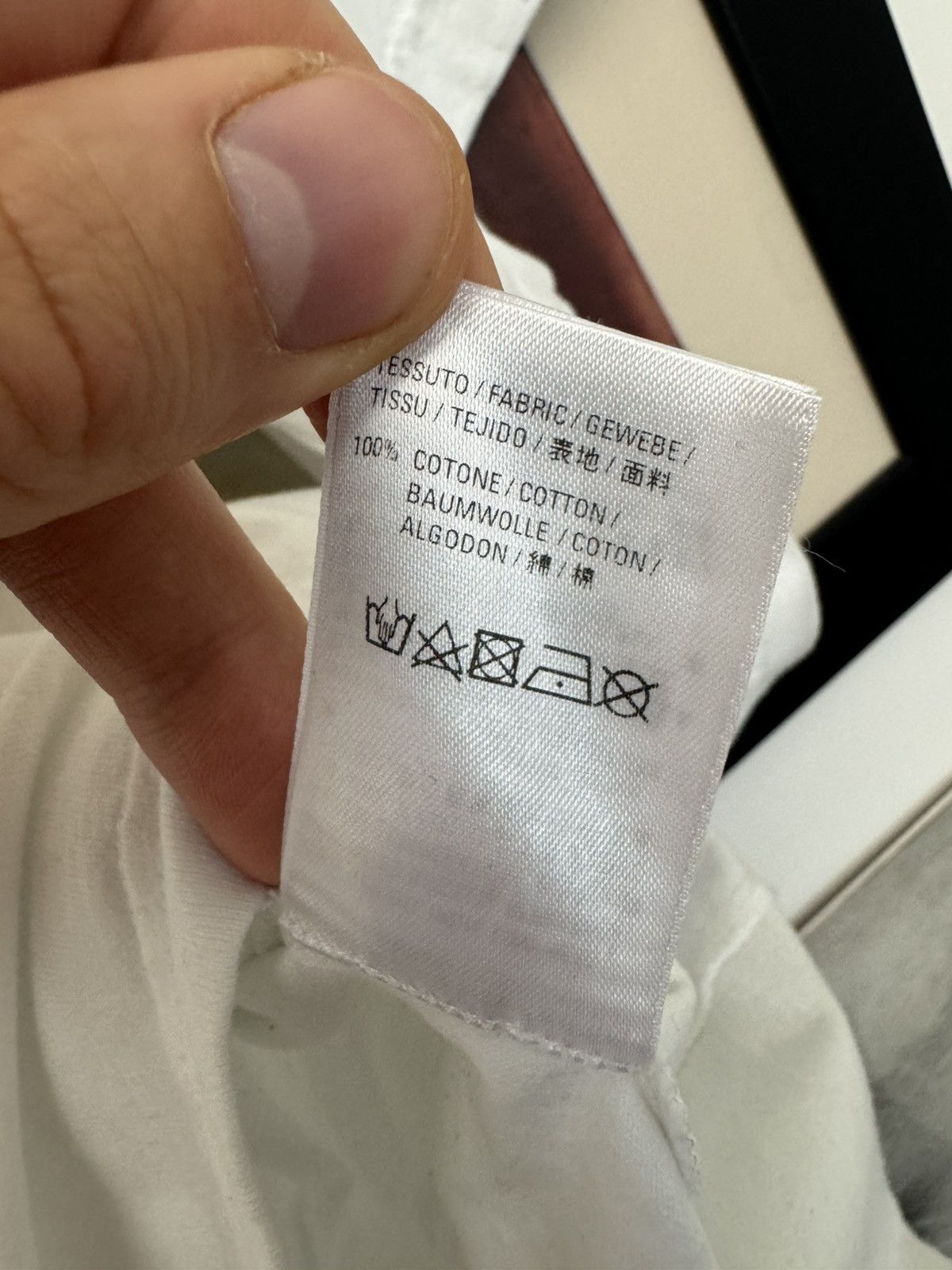 Balenciaga SS19 Balenciaga Lipstick Hand Print Logo Tee Boxy Designer Size US XL / EU 56 / 4 - 5 Thumbnail