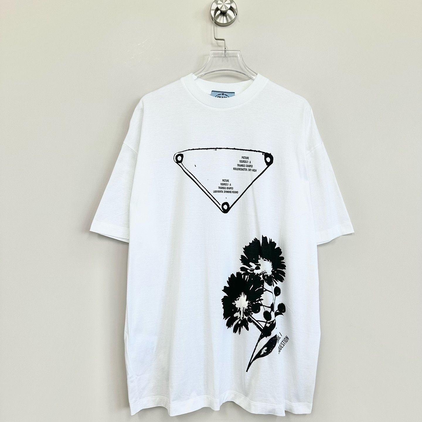Prada Prada Graphic Print T-Shirt Size XS Size US XS / EU 42 / 0 - 1 Thumbnail