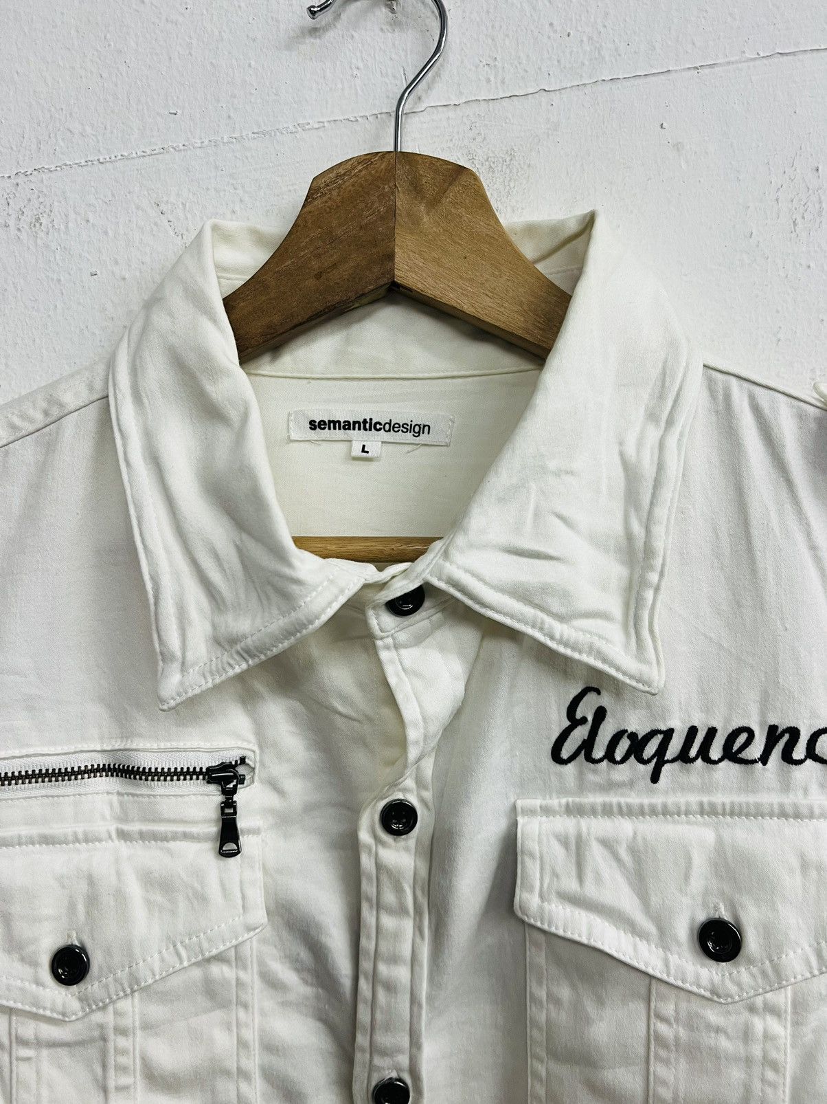 Japanese Brand × semanticdesign Semantic Design Western Shirt Size US L / EU 52-54 / 3 - 6 Thumbnail