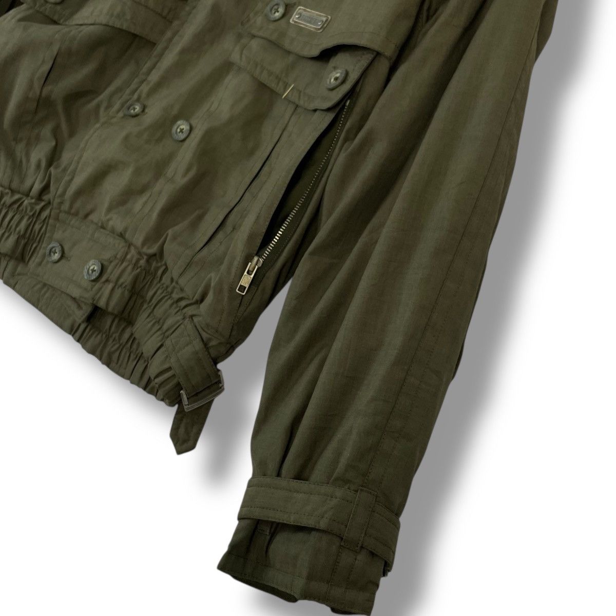 Buzz Rickson's 🇯🇵 BAYCREST MULTIPOCKET BUCKLE WAIST BOMBER JACKET Size US XL / EU 56 / 4 - 12 Thumbnail