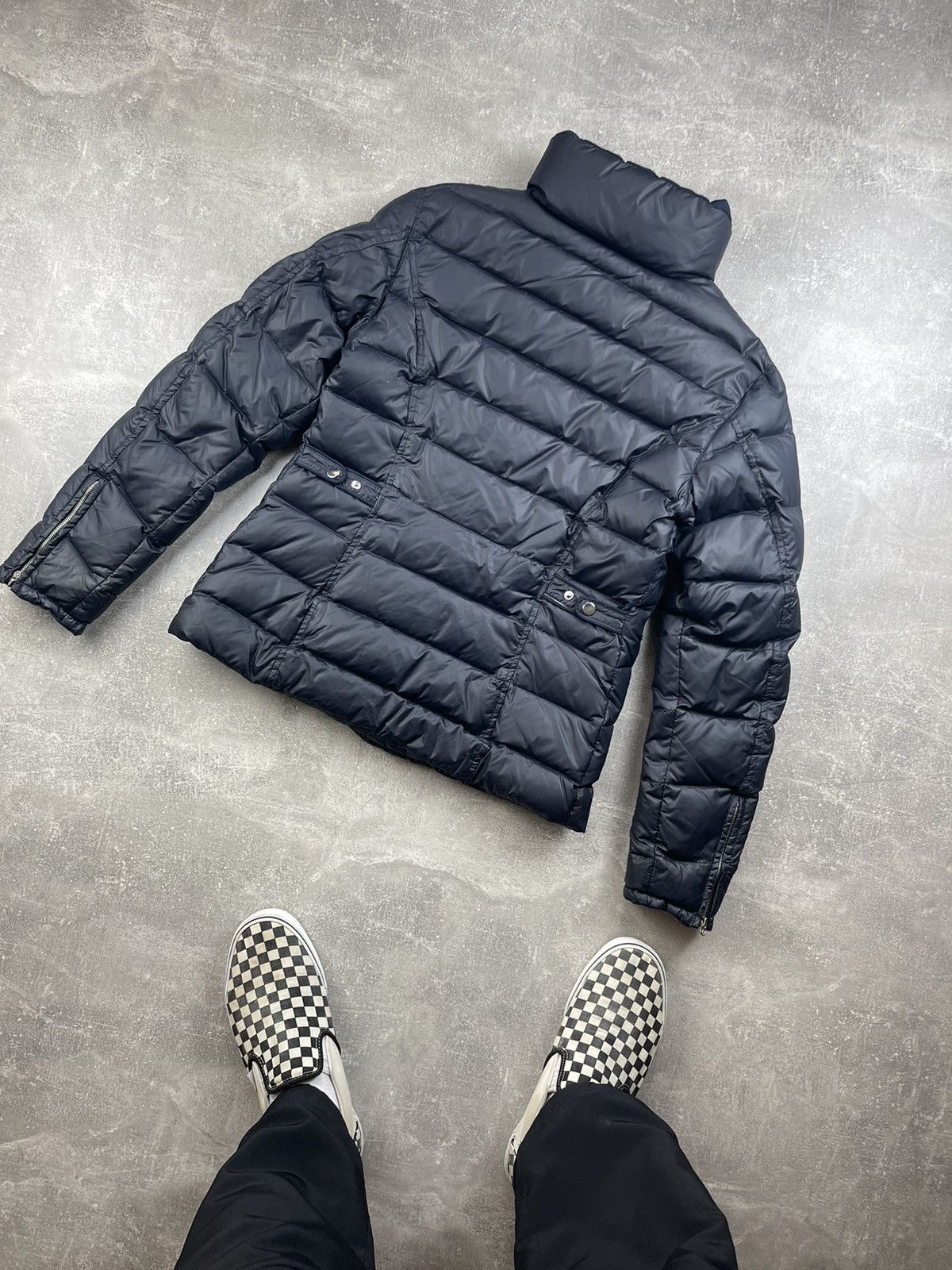 Belstaff Belstaff Silver Label Womens Navy Blue Down Puffer Jacket Size M / US 6-8 / IT 42-44 - 6 Thumbnail