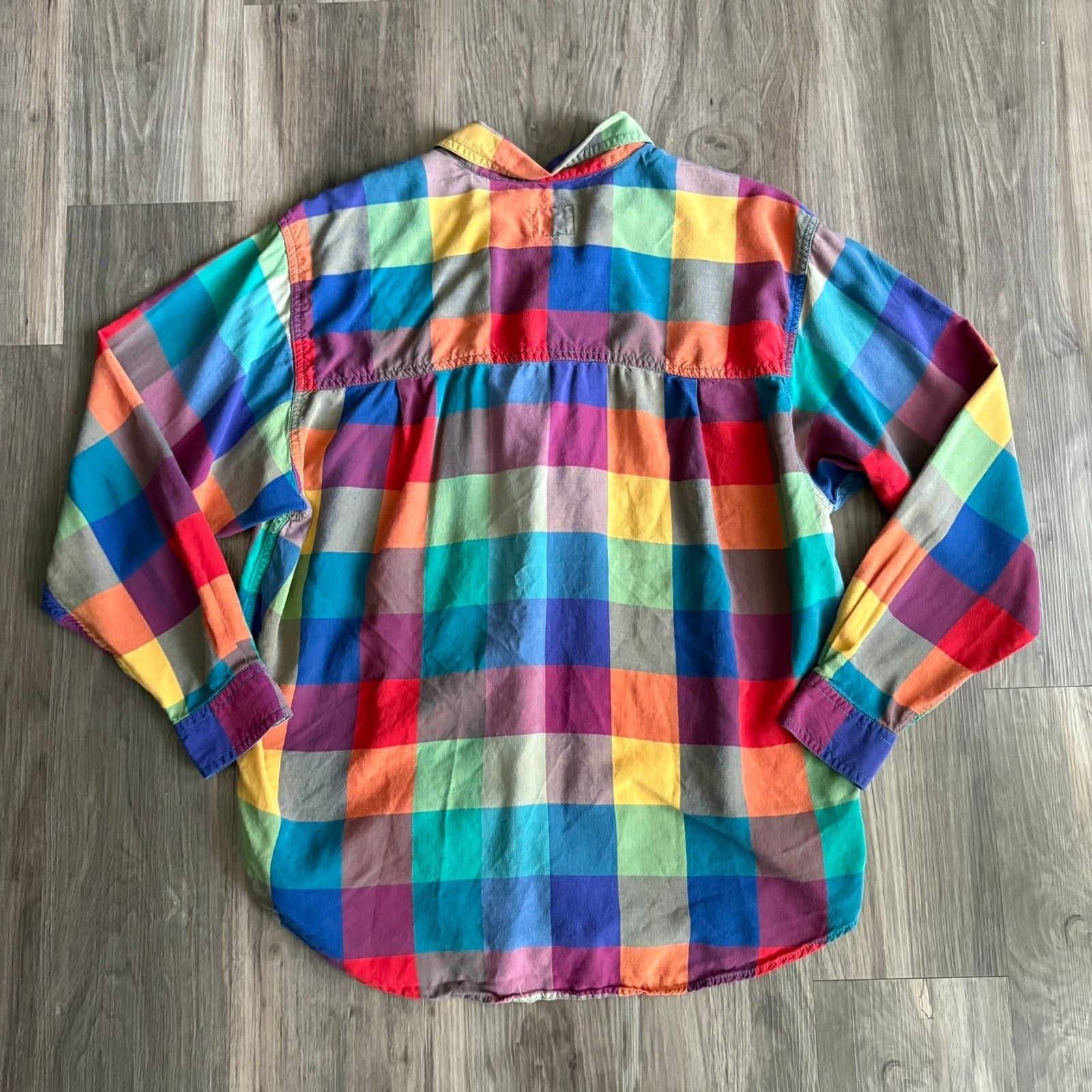 Vintage Vintage 1970s Loop Collar Button Down Shirt Men's Size M Size US M / EU 48-50 / 2 - 4 Thumbnail